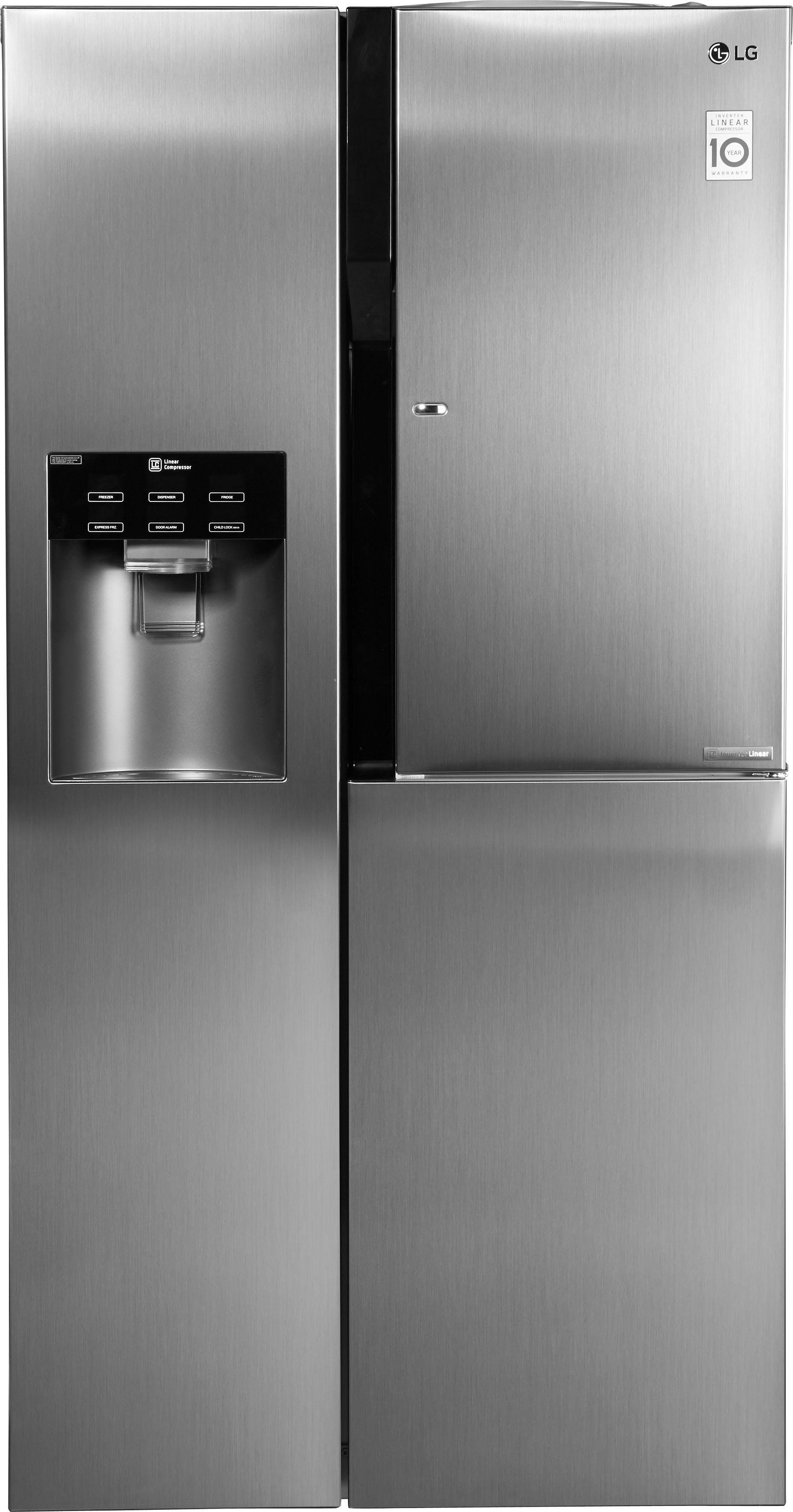 LG Side-by-Side GSJ561PZUZ, 179 cm hoch, 91,2 cm breit - LG