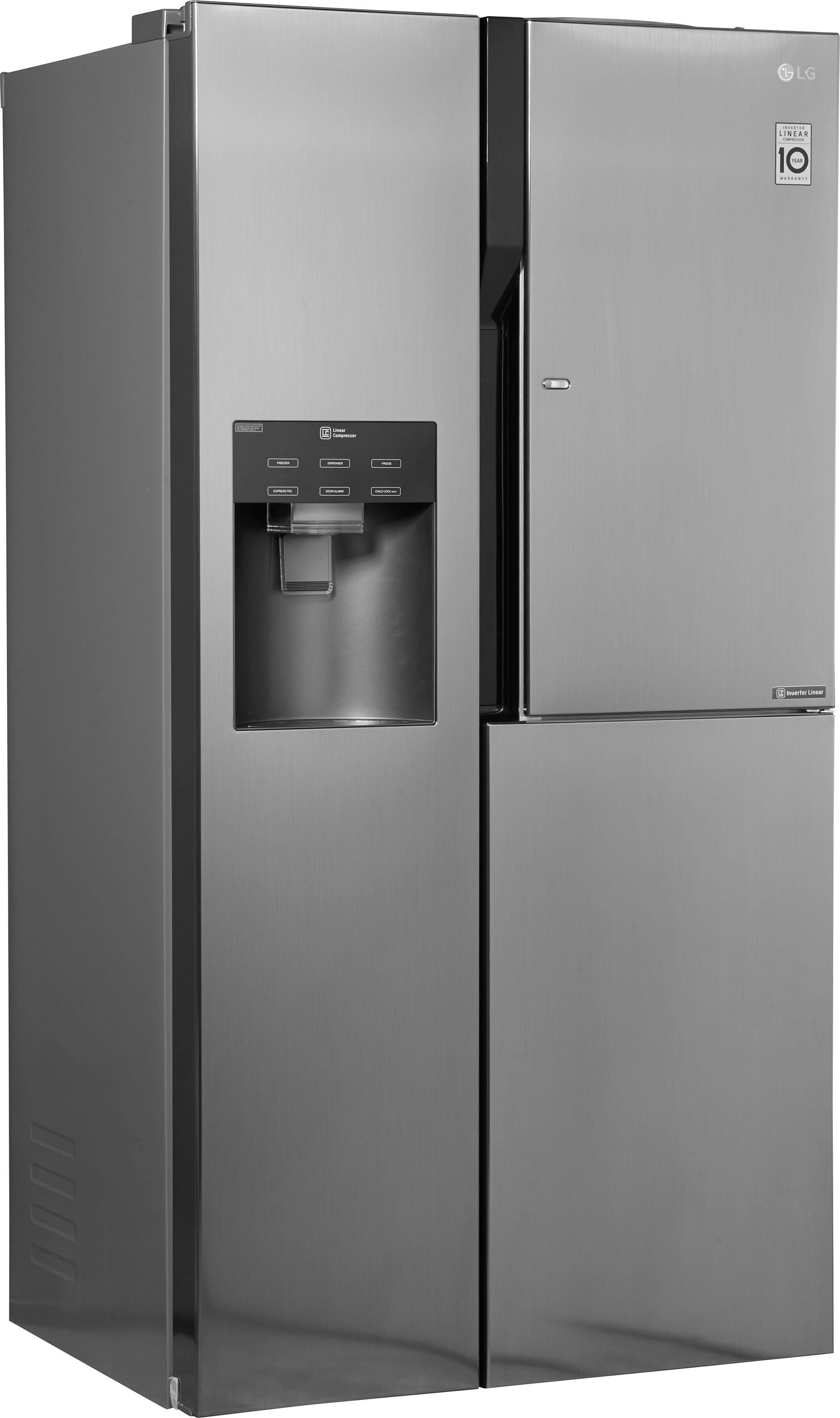 LG Side-by-Side GSJ 361 DIDV, 179 cm hoch, 91,2 cm breit - LG