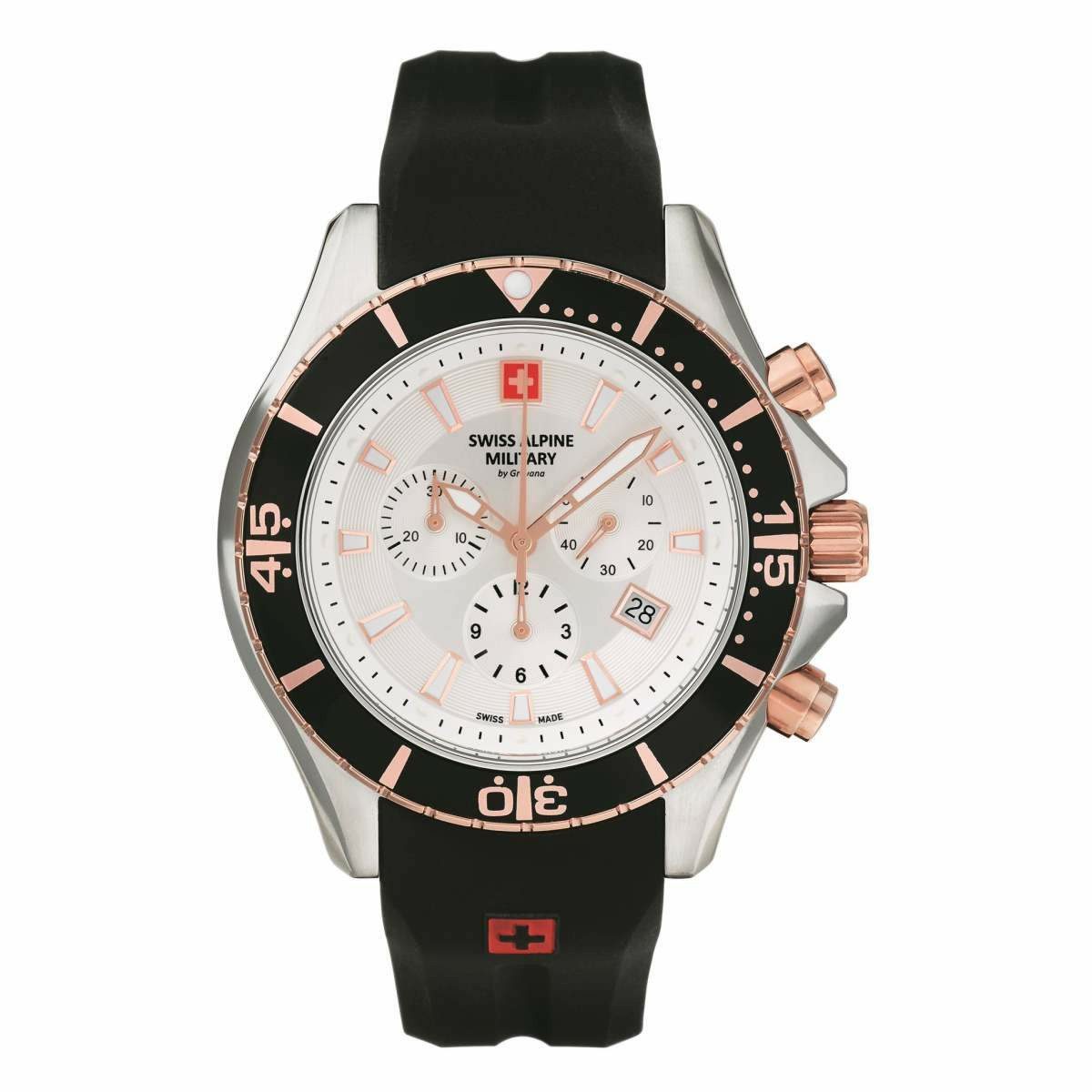 Swiss Alpine Military Chronograph Chronograph für Herren, (1-tlg., Armbanduhr)