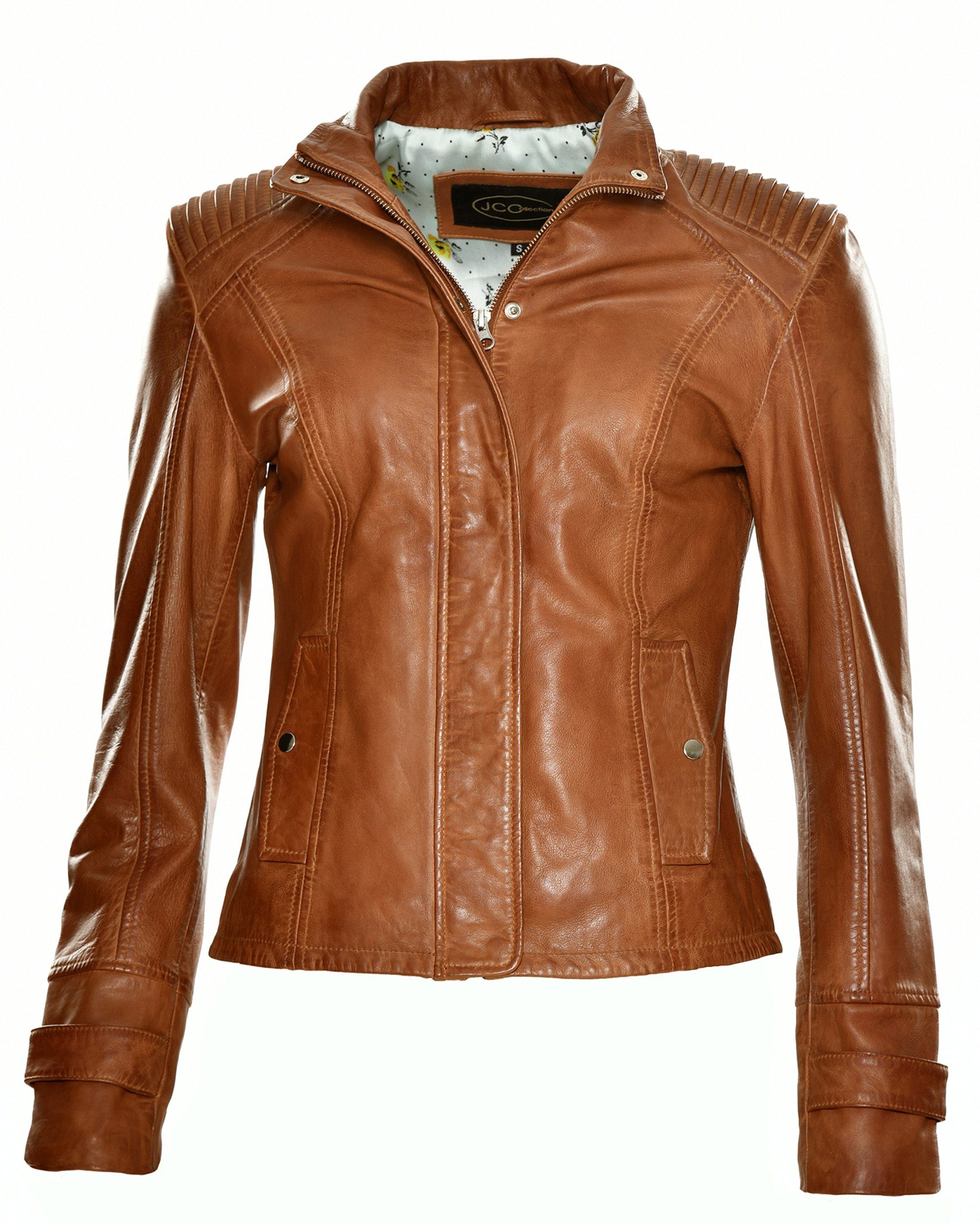 JCC Lederjacke 31020360 cognac