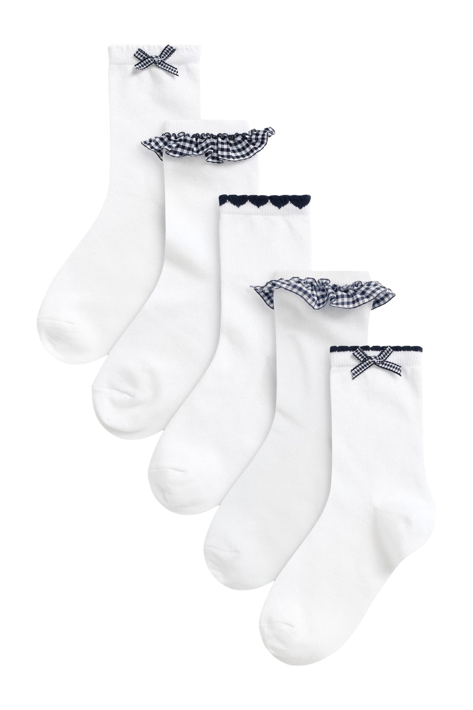 Kurzsocken Vichykaro-Söckchen mit hohem Baumwollanteil