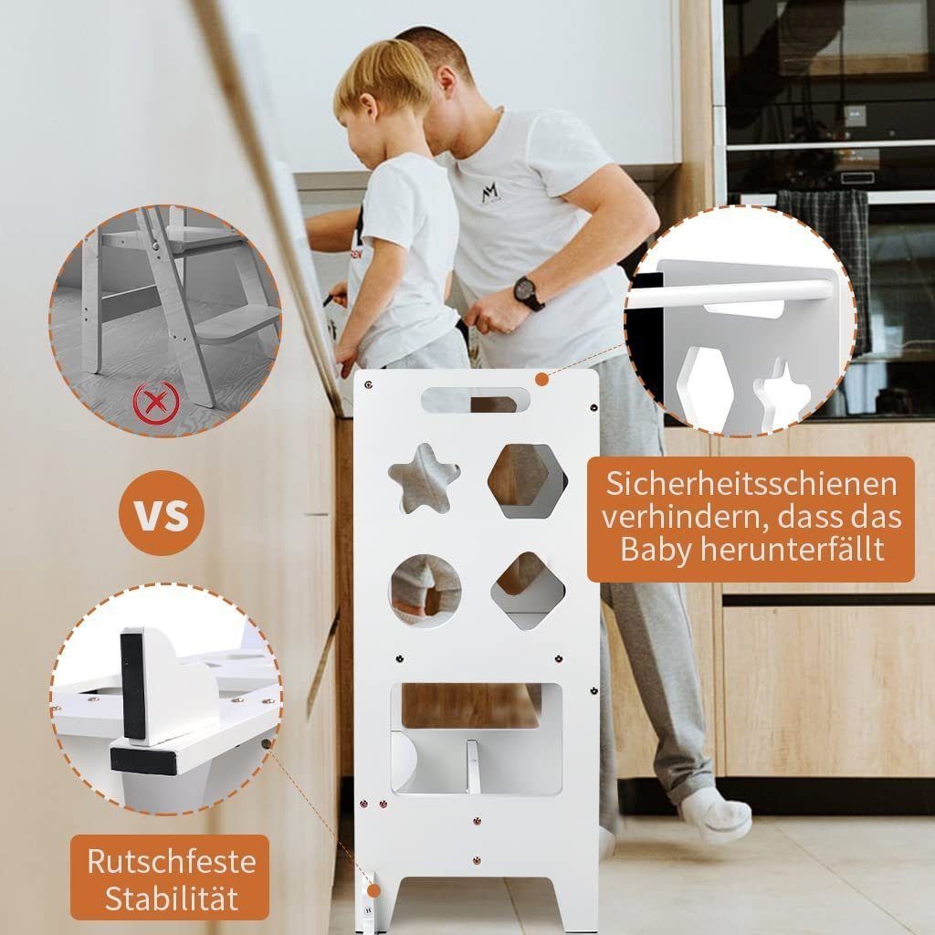 BESPORTBLE 1 Paar Baby-Klimmzugringe Für Laufstall & Kinderbett – Stehhilfe & Gehtraining – Universalringe Mit Haken – Sicherer Stand Für Kleinkinder