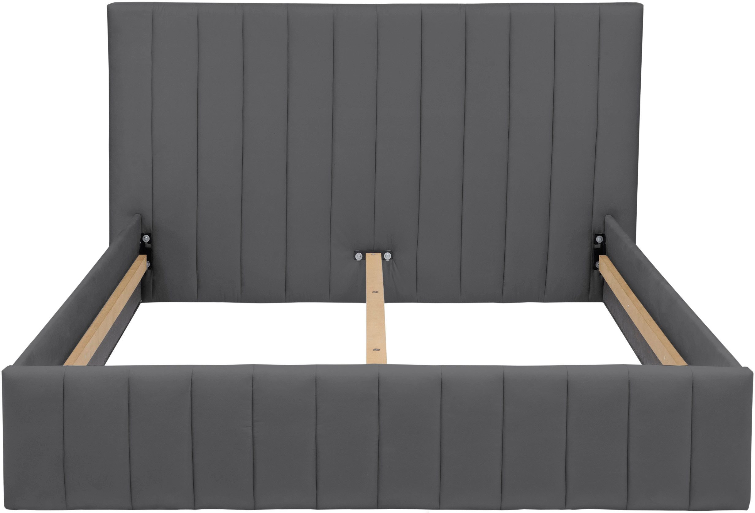 Home affaire Polsterbett Effy erhältlich in der Breite 180x200cm, wahlweise mit Lattenrost und King-Matratze (28cm) – Bild 5 von 5