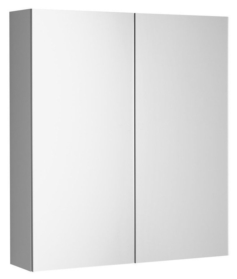 Bruckner Spiegelschrank NEON Spiegelschrank, Doppelspiegel, 60x66,5cm, weiß Bruckner-501-200-0