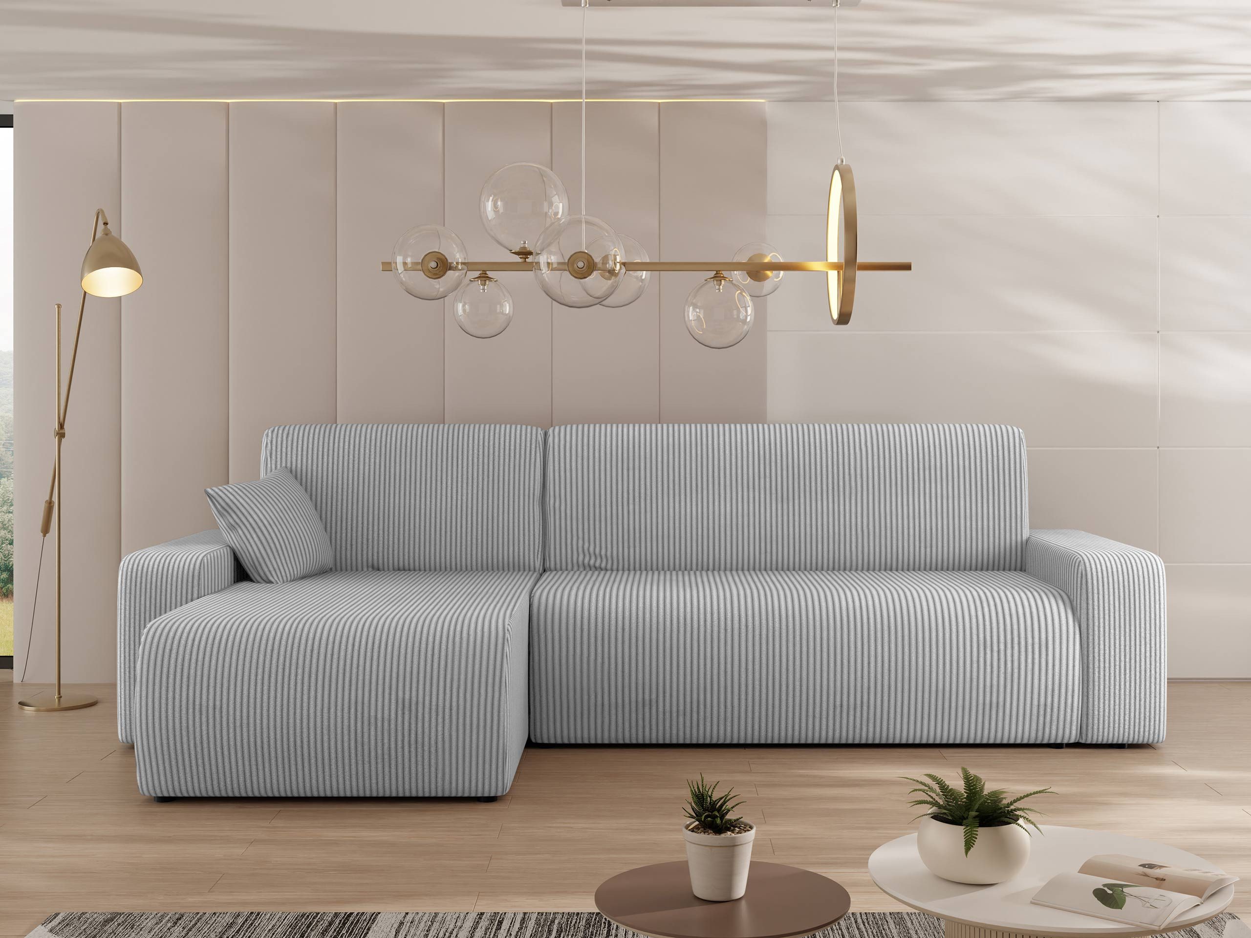 MIRJAN24 Ecksofa Piano L Cord, mit günstig online kaufen