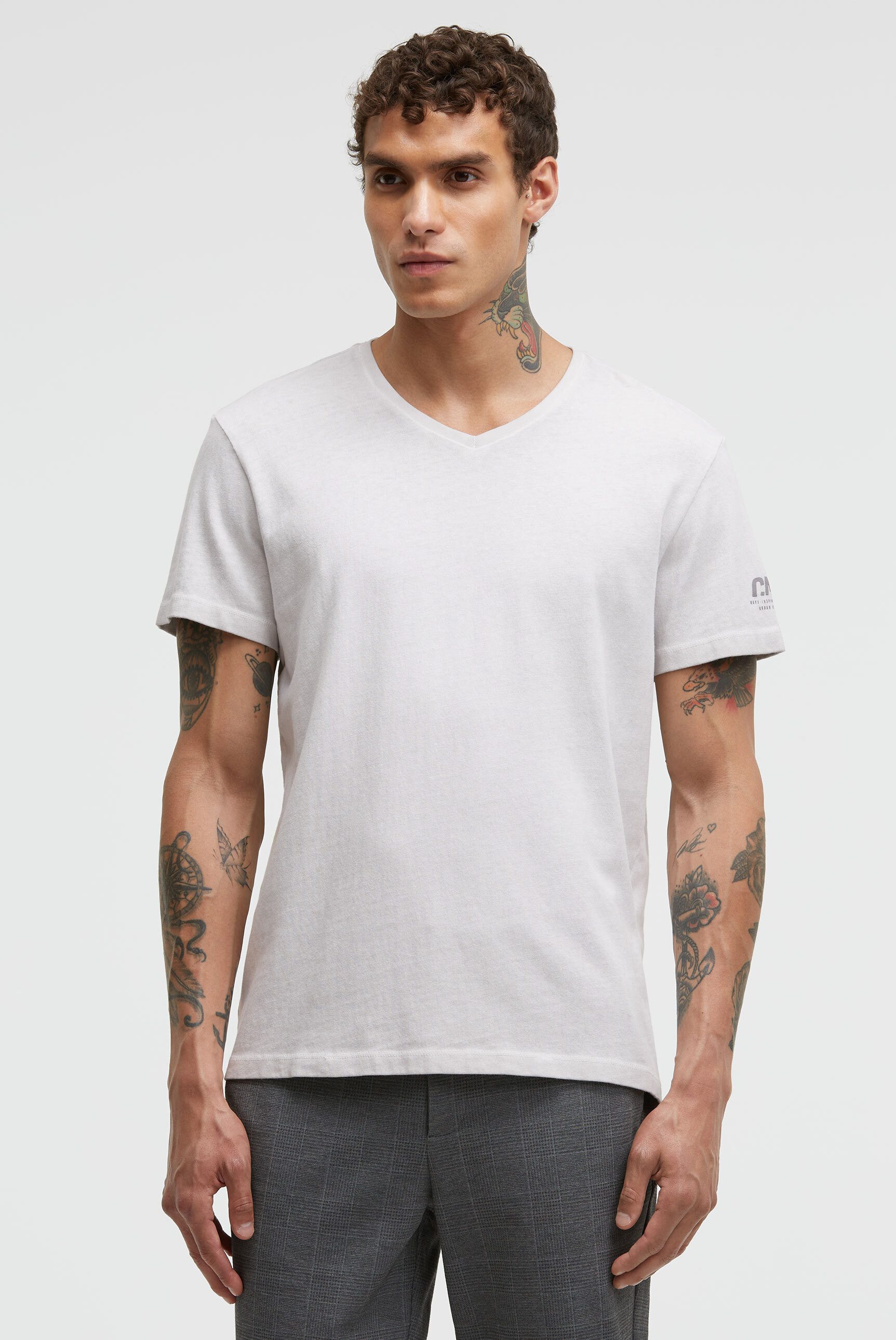 CMPD V-Shirt aus Baumwolle