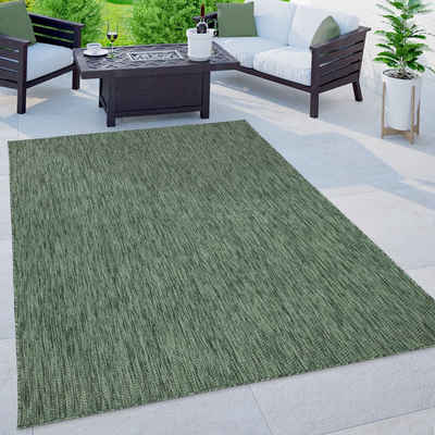Teppich Venedig, Home affaire, rechteckig, Höhe: 5 mm, Flachgewebe, Sisal-Optik, meliert, UV-beständig, Outdoor geeignet