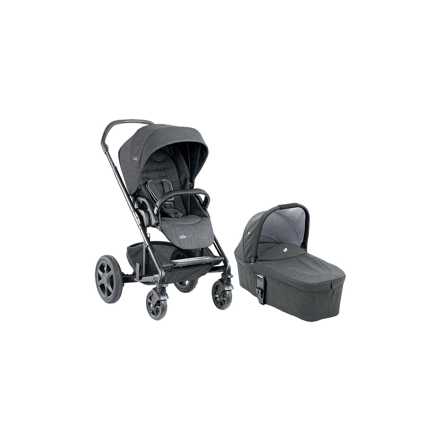 Joie Kombi Kinderwagen Chrome Dlx Inkl Fusssack Adapter Regenve