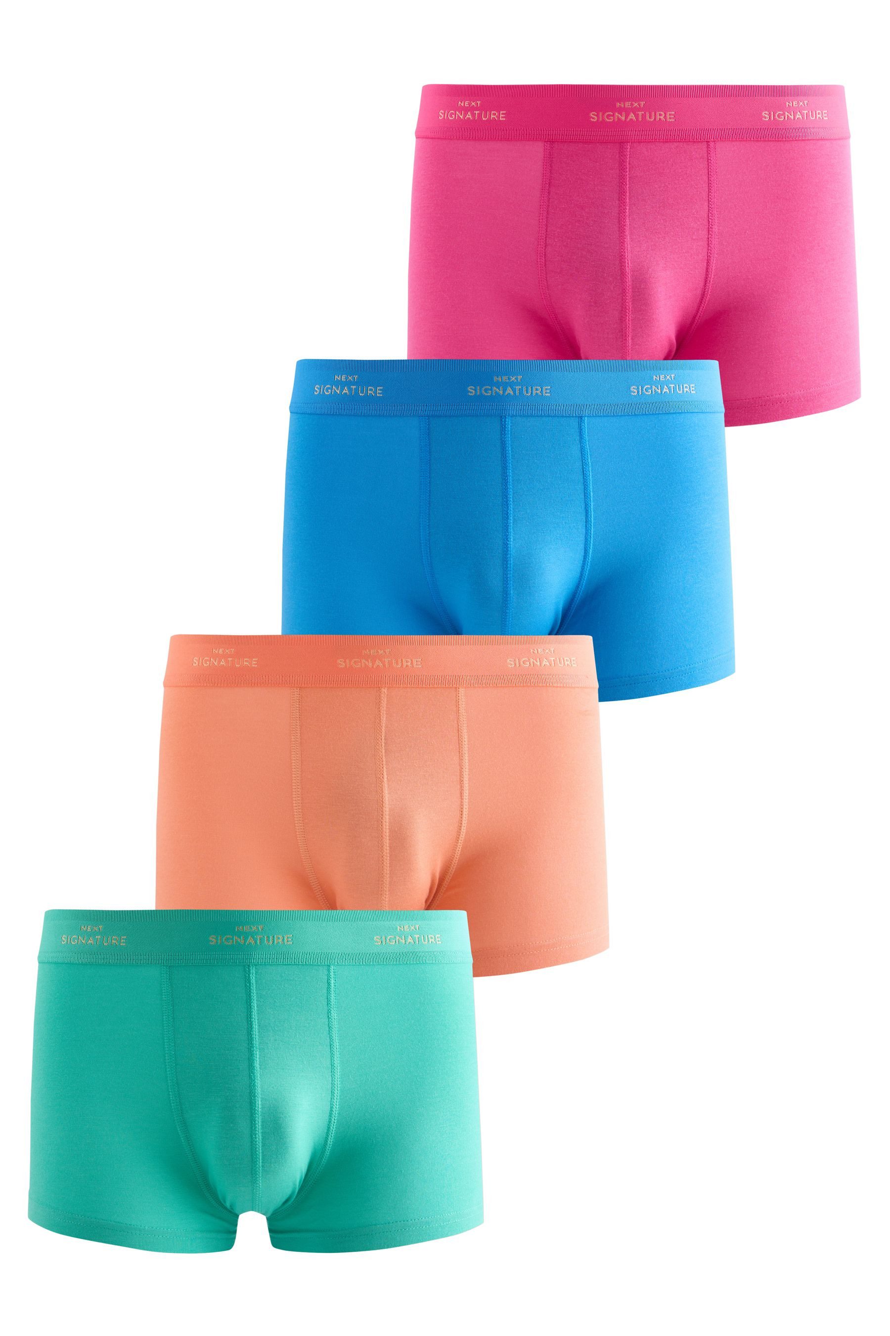 Next Boxershorts Signature weiche Comfort Boxershorts (4-St)