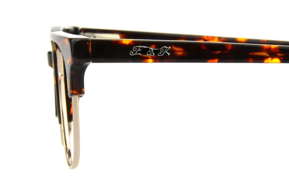 Edison & King Lesebrille Legend, entspiegelt - Retrobrille mit Browbar aus Acetat