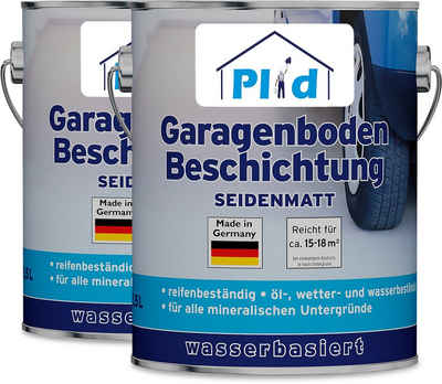 plid Bodenversiegelung Garagenbodenbeschichtung Bodenbeschichtung Bodenfarbe Betonfarbe, Schnelltrocknend