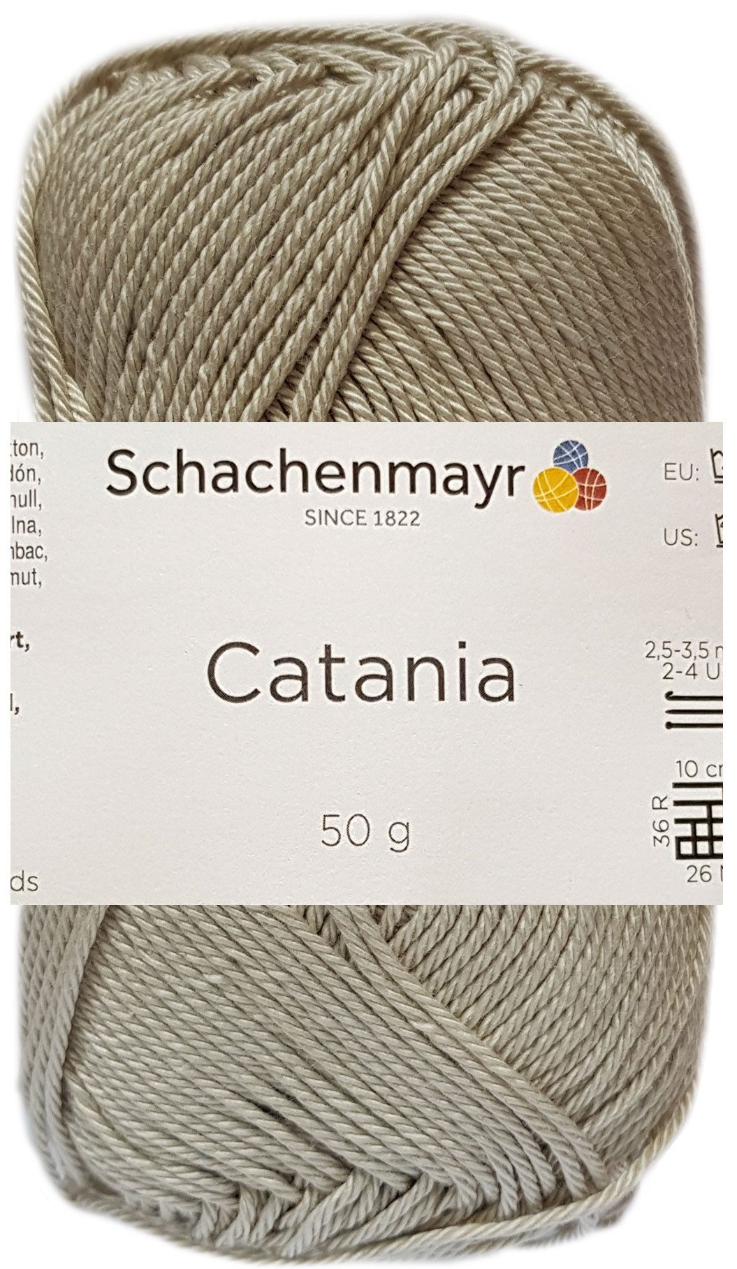 Schachenmayr 50 Gramm Schachenmayr Catania Farbauswahl Bastelgarn, 125 m