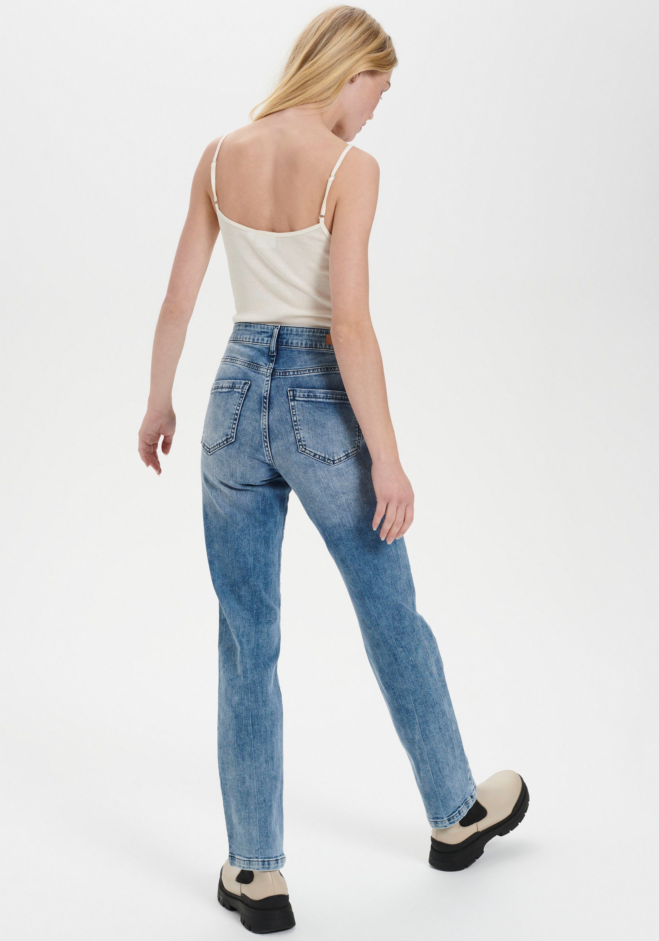 Saint Tropez Spaghettitop SZ-MAYA STRAP TOP mit Seidenanteil günstig online kaufen