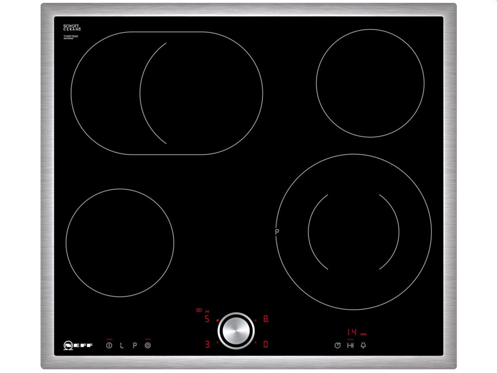 NEFF Elektro-Kochfeld T16BT76N0, autark, Timer, TwistPad® Bedienung