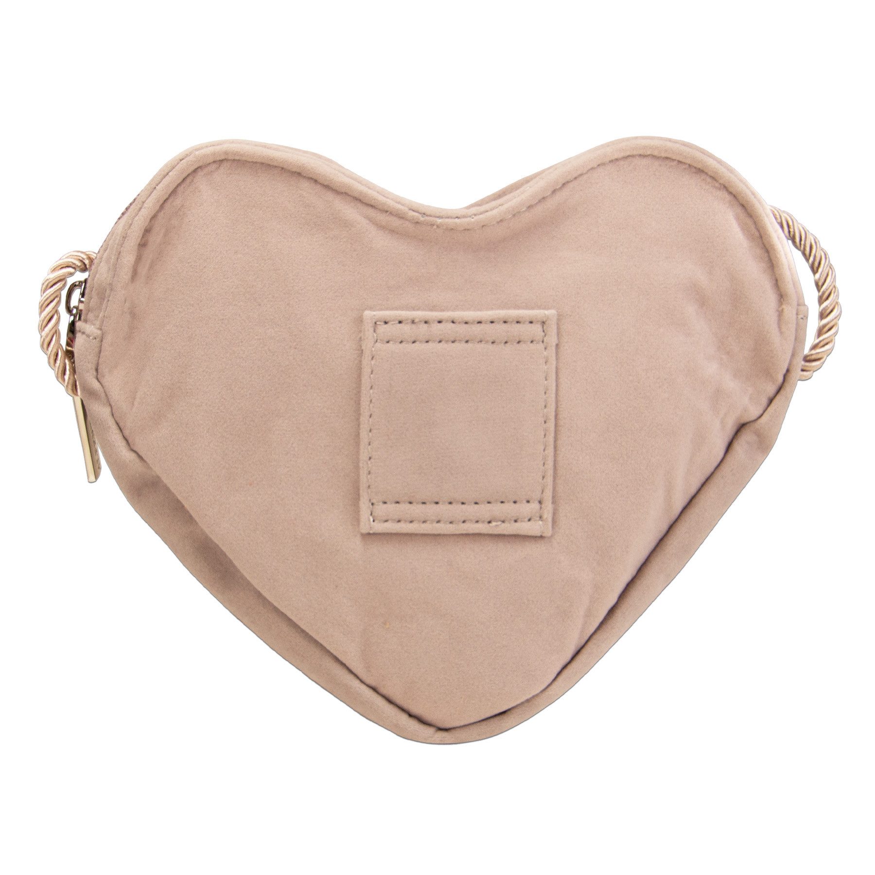 Alpenflüstern Schultertasche Herztasche Hirsch (taupe-grau), - Damen Trachtentasche in Herzform, Schultertasche fürs Dirndl, Herz H – Bild 5 von 5