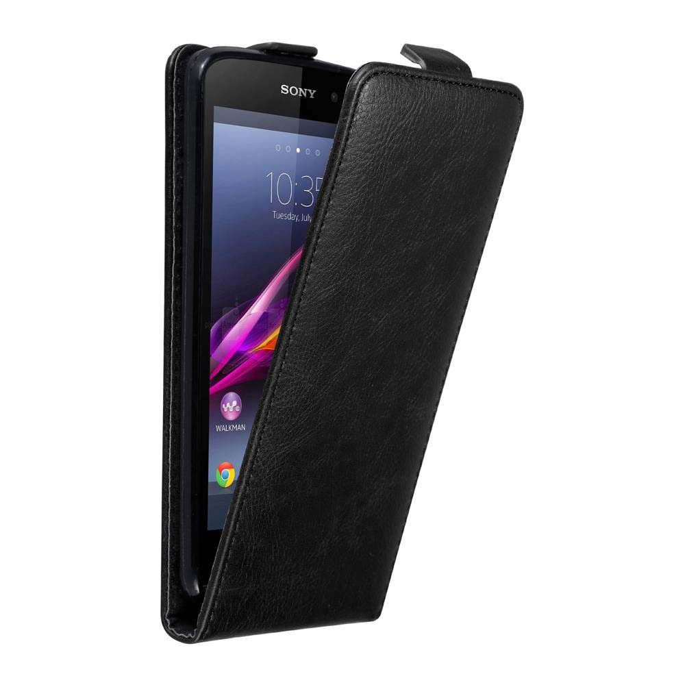 Cadorabo Handyhülle für Sony Xperia Z1 Hülle Sony Xperia Z1, Handy Schutzhülle, Klappbare Hülle, Kunstleder mit Magnetverschluss