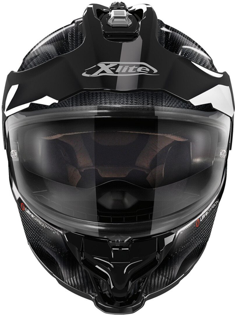 X-lite Motorradhelm X-552 Ultra Carbon Puro N-Com Helm, Vorbereitet Für Kommunikationssystem,notfallsystem-polsterung (eq