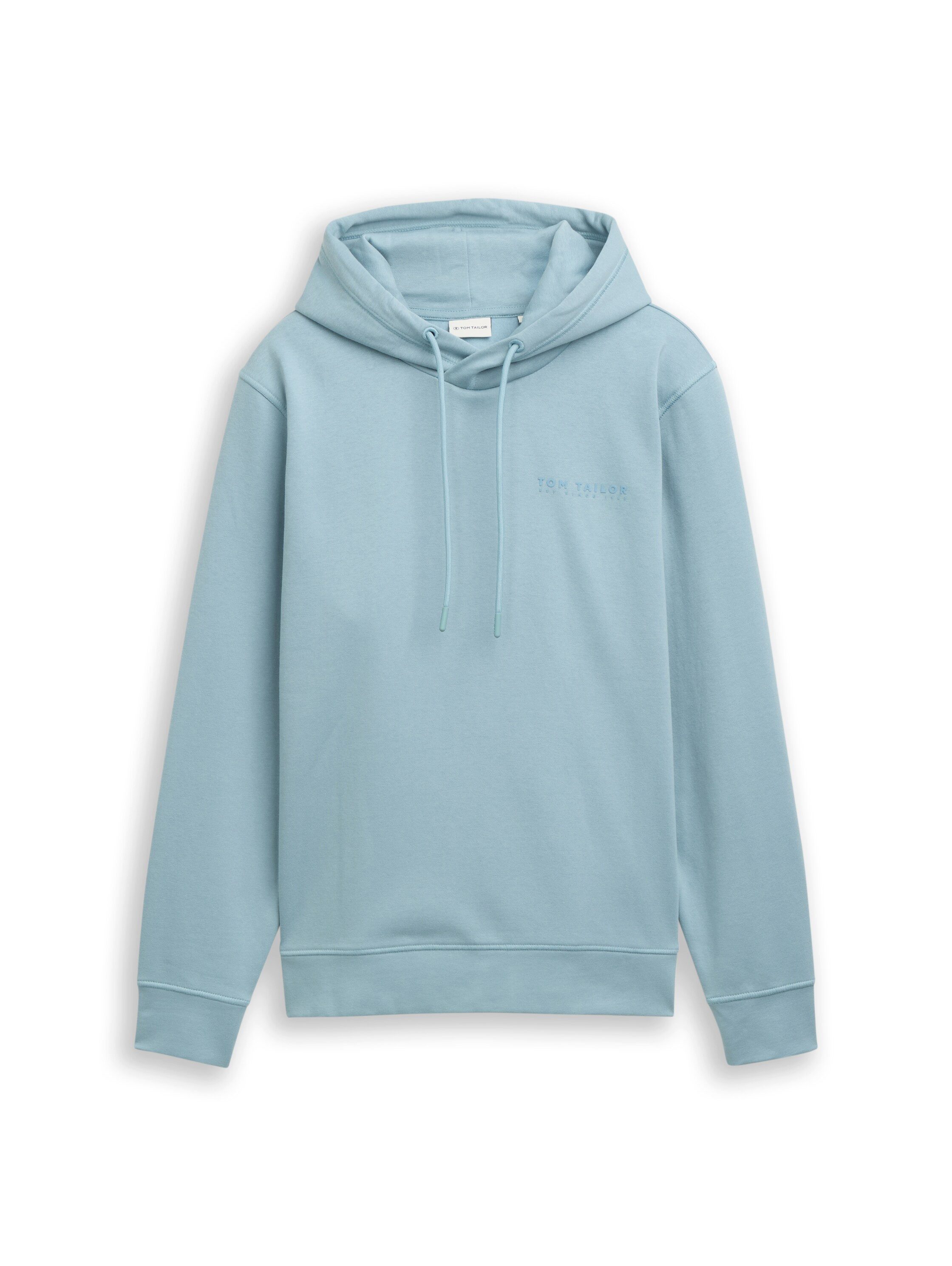 TOM TAILOR Hoodie mit Logo Stickerei