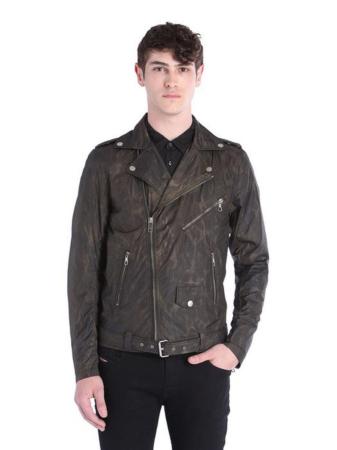 Diesel Bikerjacke Diesel J-SEDDIKO GIACCA günstig online kaufen