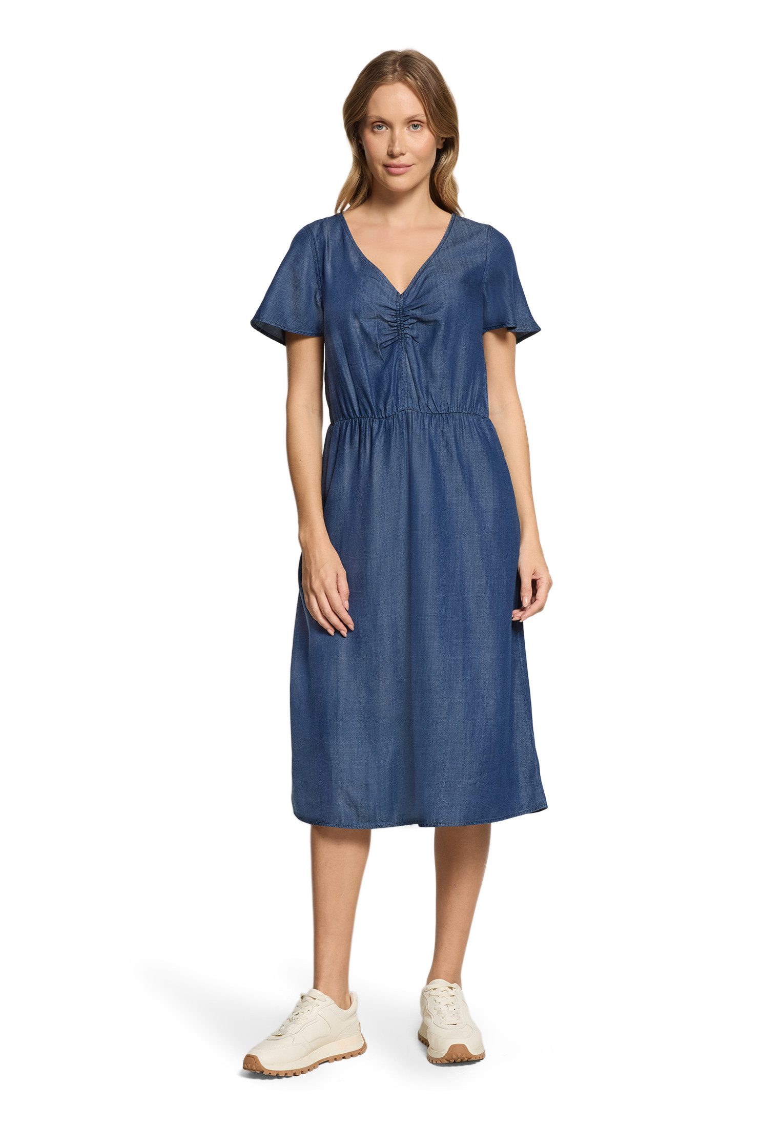 Cartoon Druckkleid Damen mit Flügelärmeln