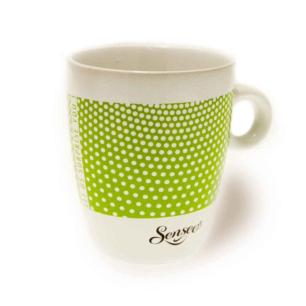Senseo Becher »Kaffeebecher mit Henkel, weiß - grün, 180 ml«, Porzellan  online kaufen | OTTO