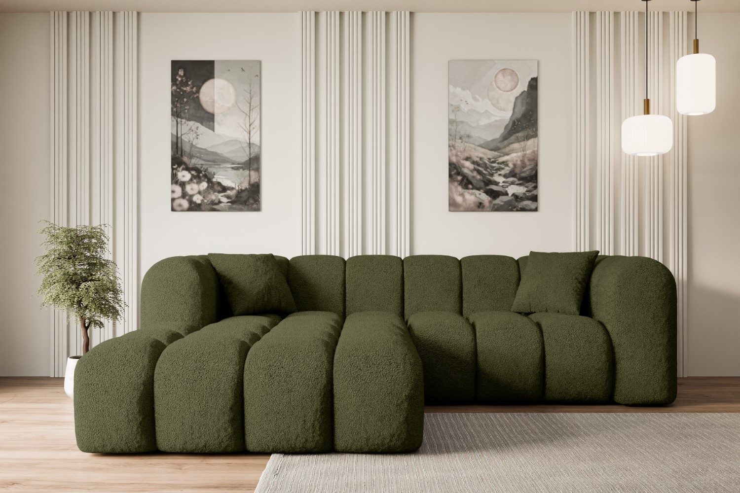 ALTDECOR Ecksofa OLEA-L1, Sofa Praktische Bequeme günstig online kaufen