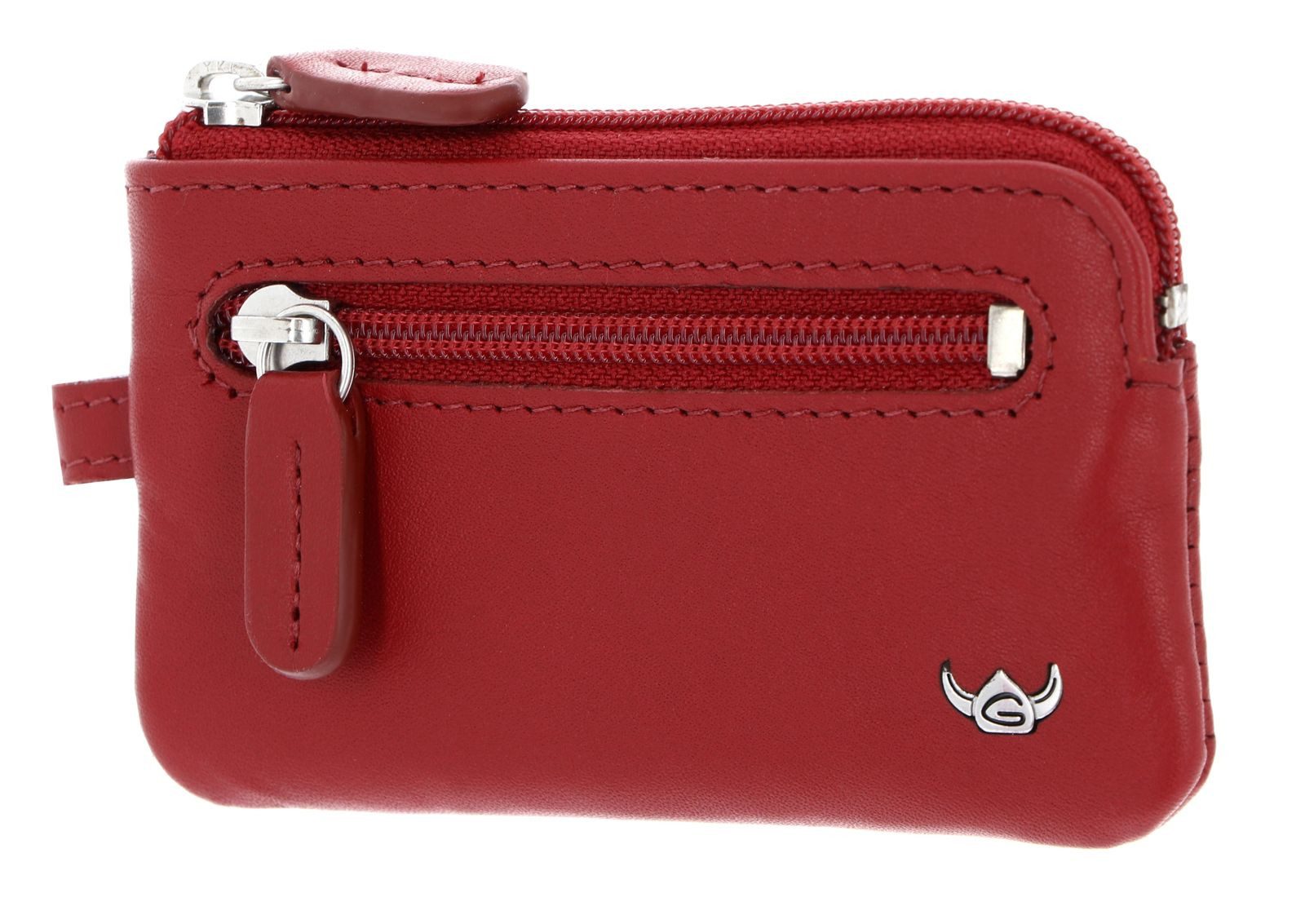 Golden Head Schlüsseltasche Zipped Key Case, aus echtem Rindsleder