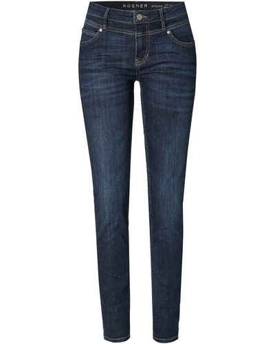 ROSNER 5-Pocket-Jeans Jeans Antonia Skinny blau