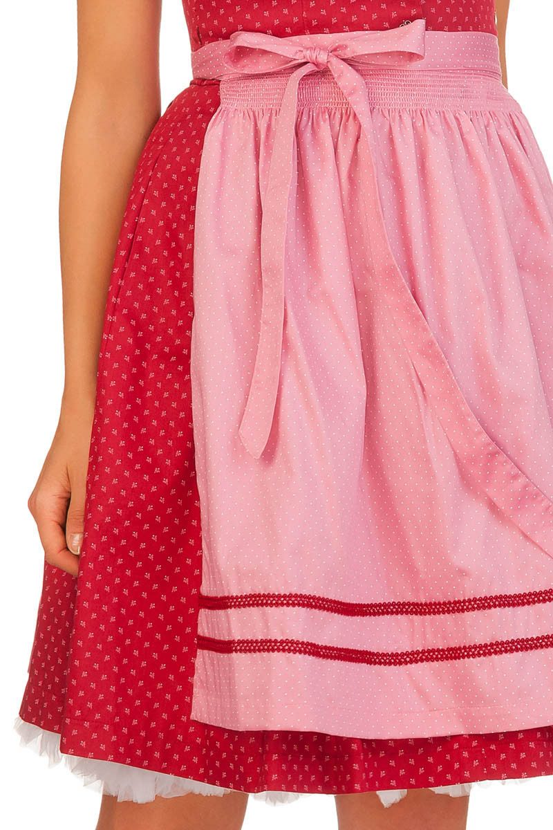 MarJo Dirndl Retro Dirndl 2tlg. - DORITA - rot