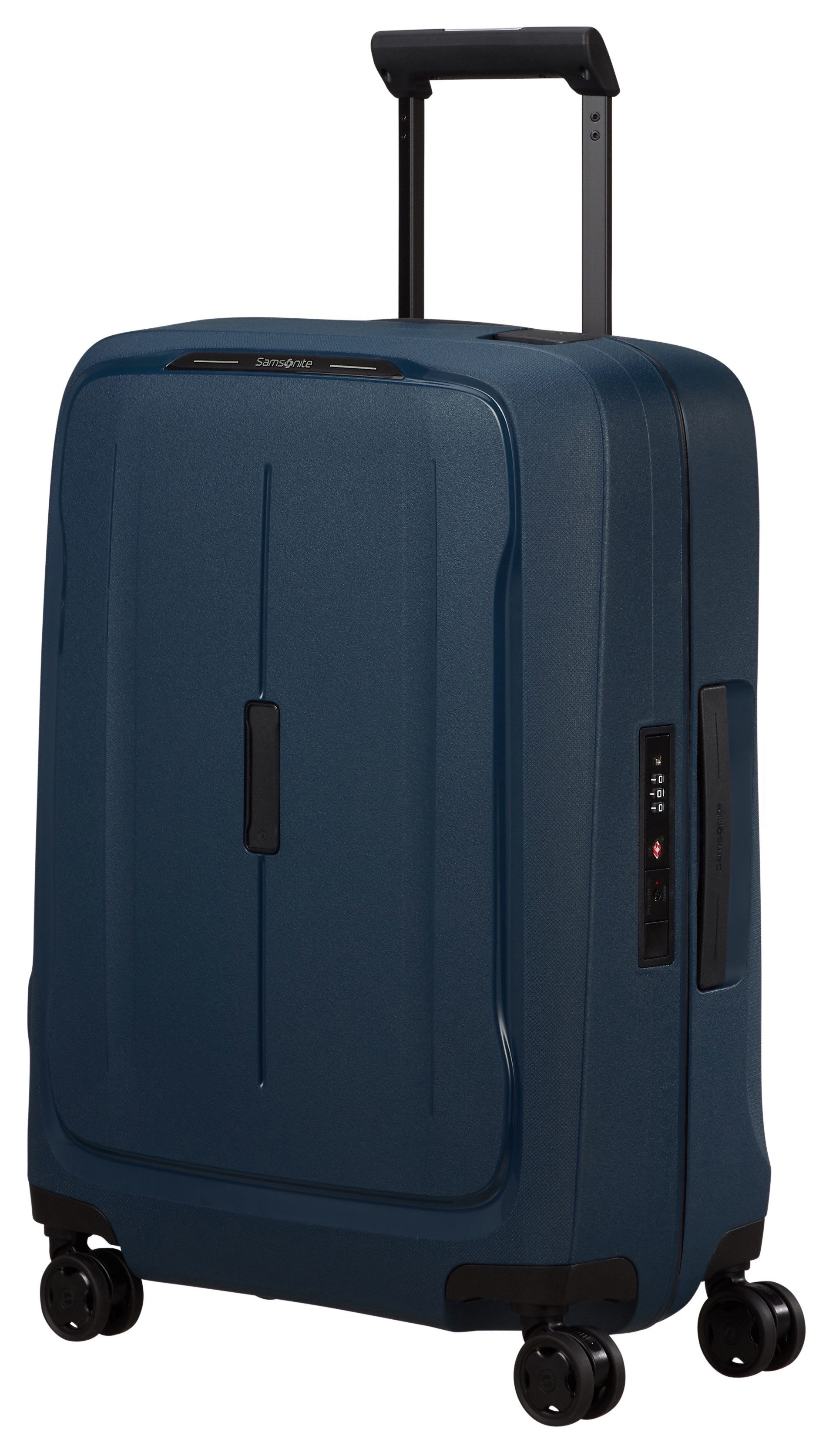 Samsonite Hartschalen-Trolley ESSENS, verschiedene Größen und Farben, 4 Rollen, Reisekoffer Hartschalenkoffer Koffer für Flugreisen TSA-Schloss