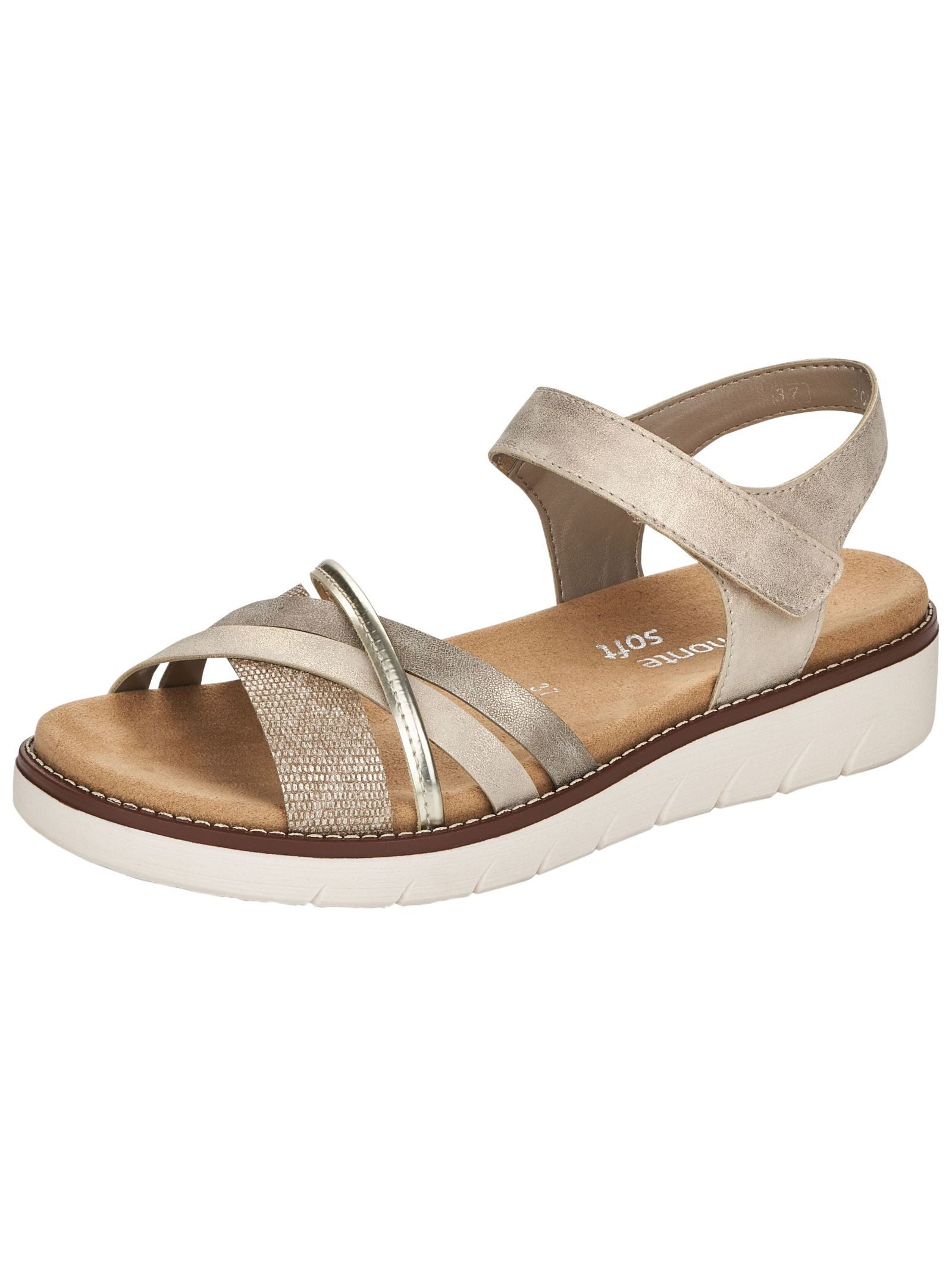 Remonte Sandalen Lederimitat Riemchensandalette günstig online kaufen