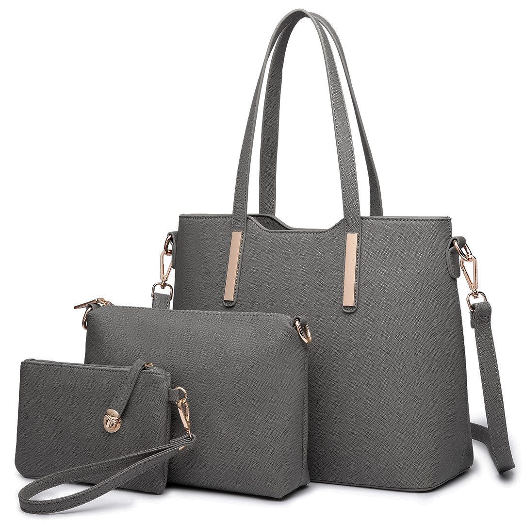 Miss Lulu Henkeltasche Miss Lulu Handtasche Damen Henkeltasche Top Griff Tasche