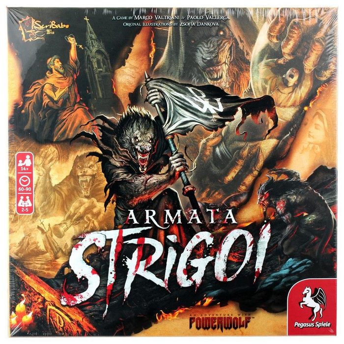Pegasus Spiele Spiel Armata Strigoi - Das Powerwolf Brettspiel