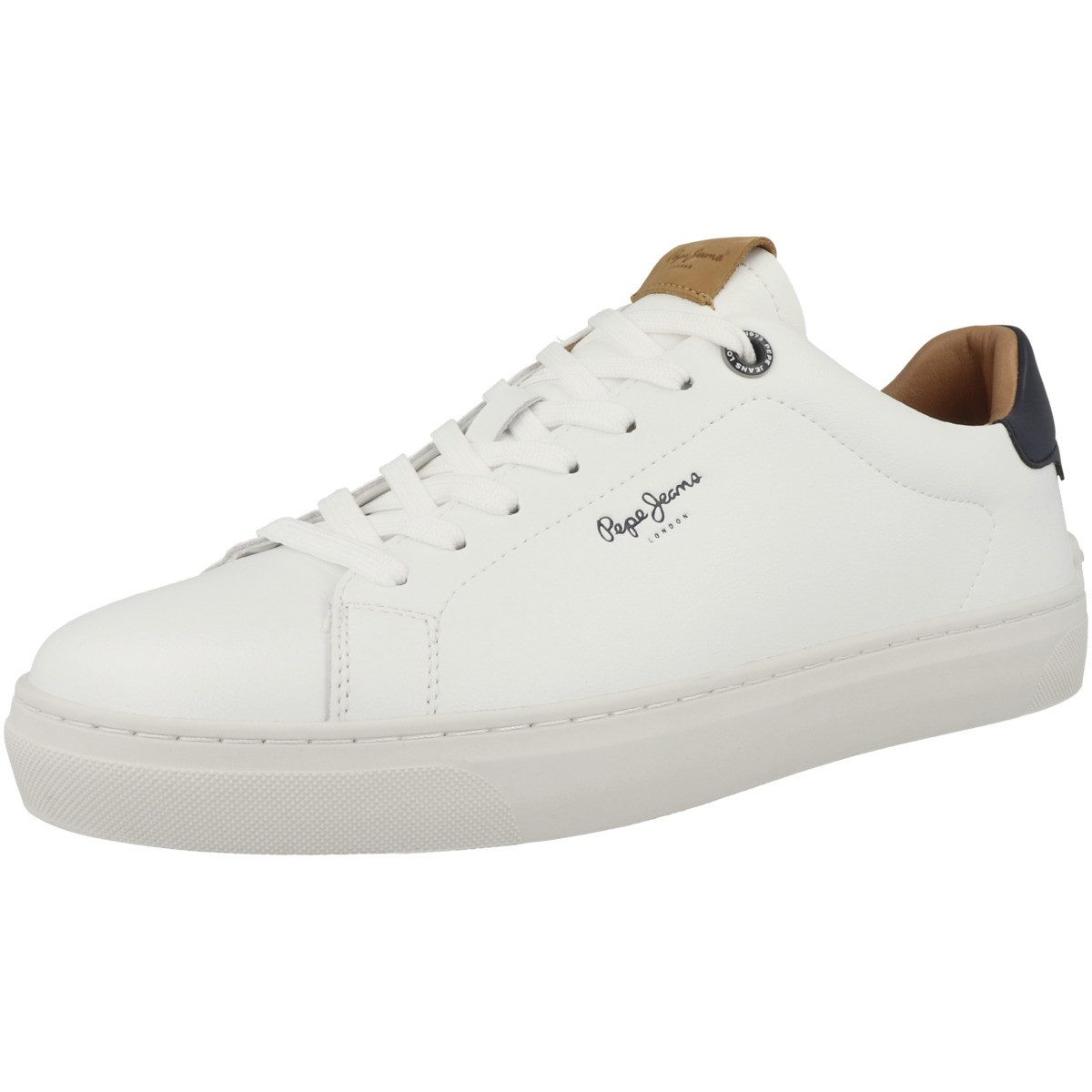 Pepe Jeans Camden Club Herren Sneaker Turnschuhe, Sportschuhe, Freizeitschuhe, Halbschuhe, Schnürschuhe