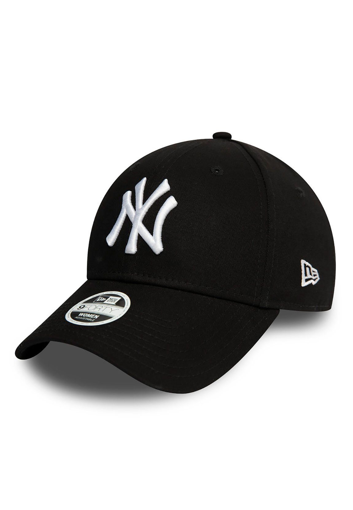 New Era Baseball Cap New Era Damen Essential 9Forty Adjustable Cap NY YANKEES Schwarz Weiß