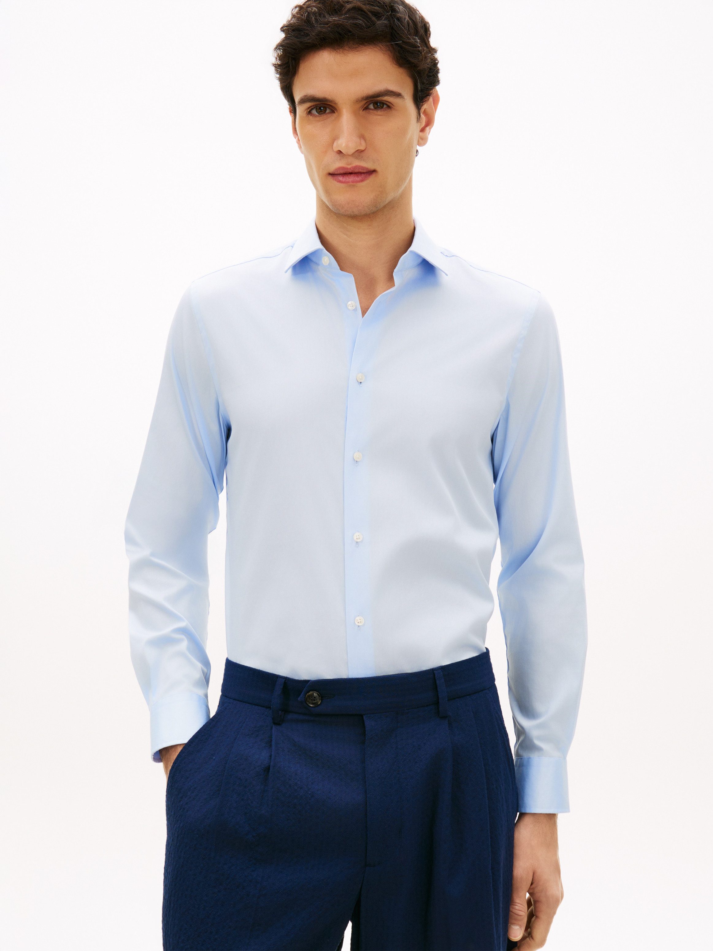 Langarmhemd DC FLEX COLLAR SOLID