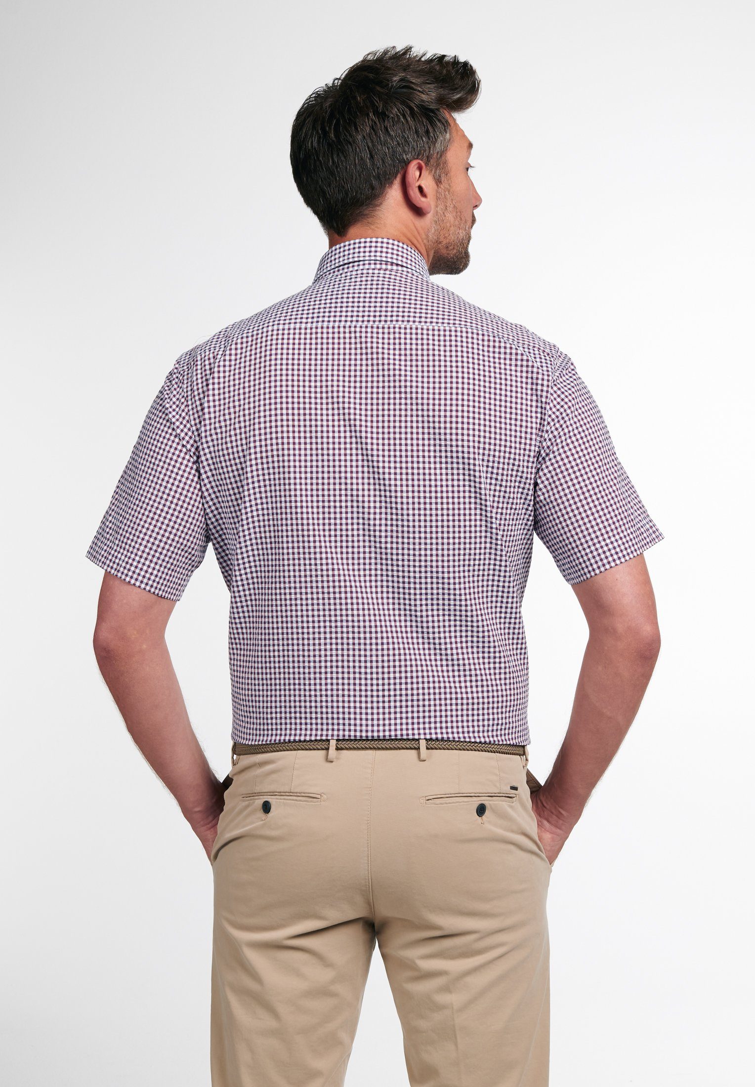 Eterna Kurzarmhemd MODERN FIT EASY IRON günstig online kaufen