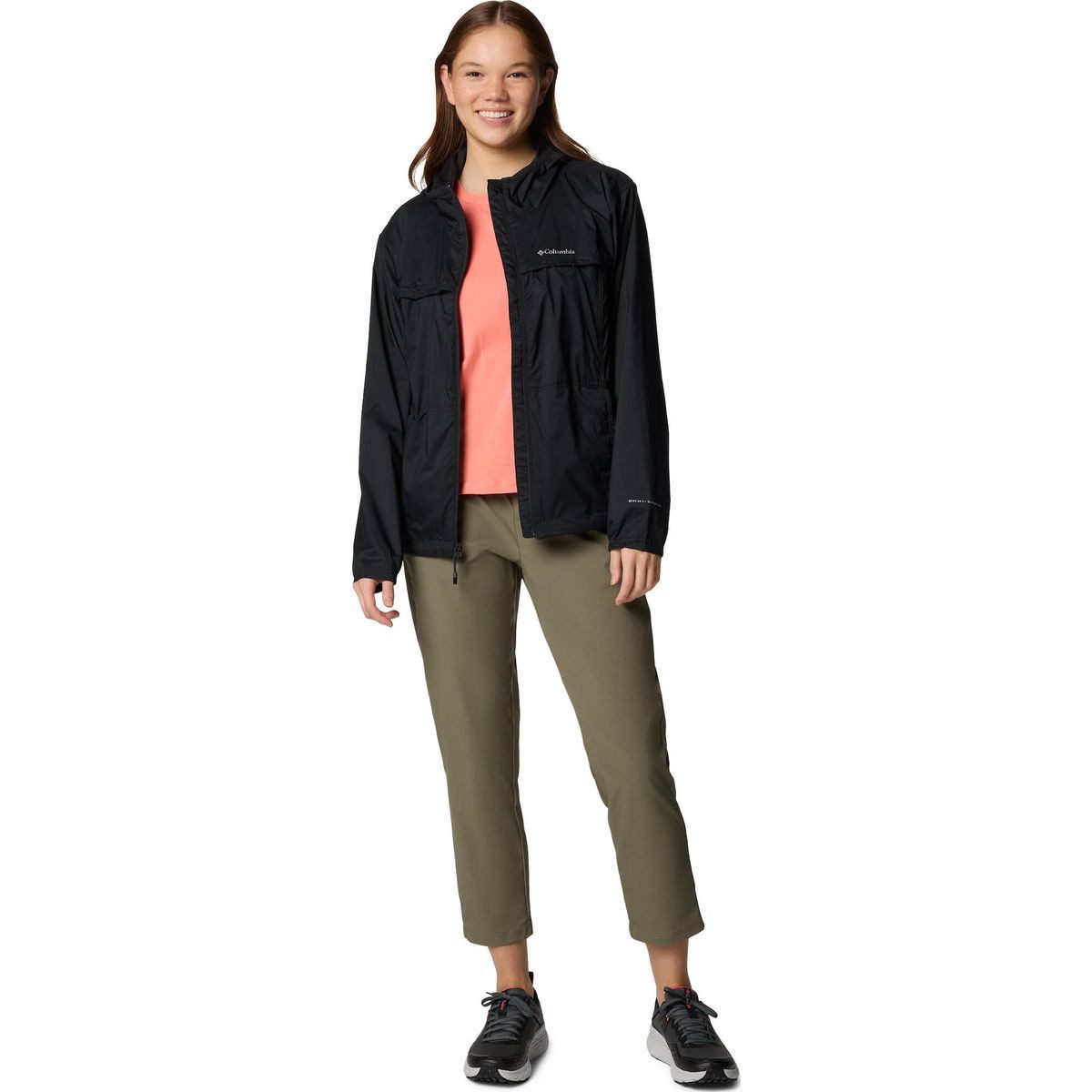 Columbia Windbreaker Crested Canyon Windbreaker Schützende, leichte Windjacke mit Omni-Shield™ Technologie, ideal für