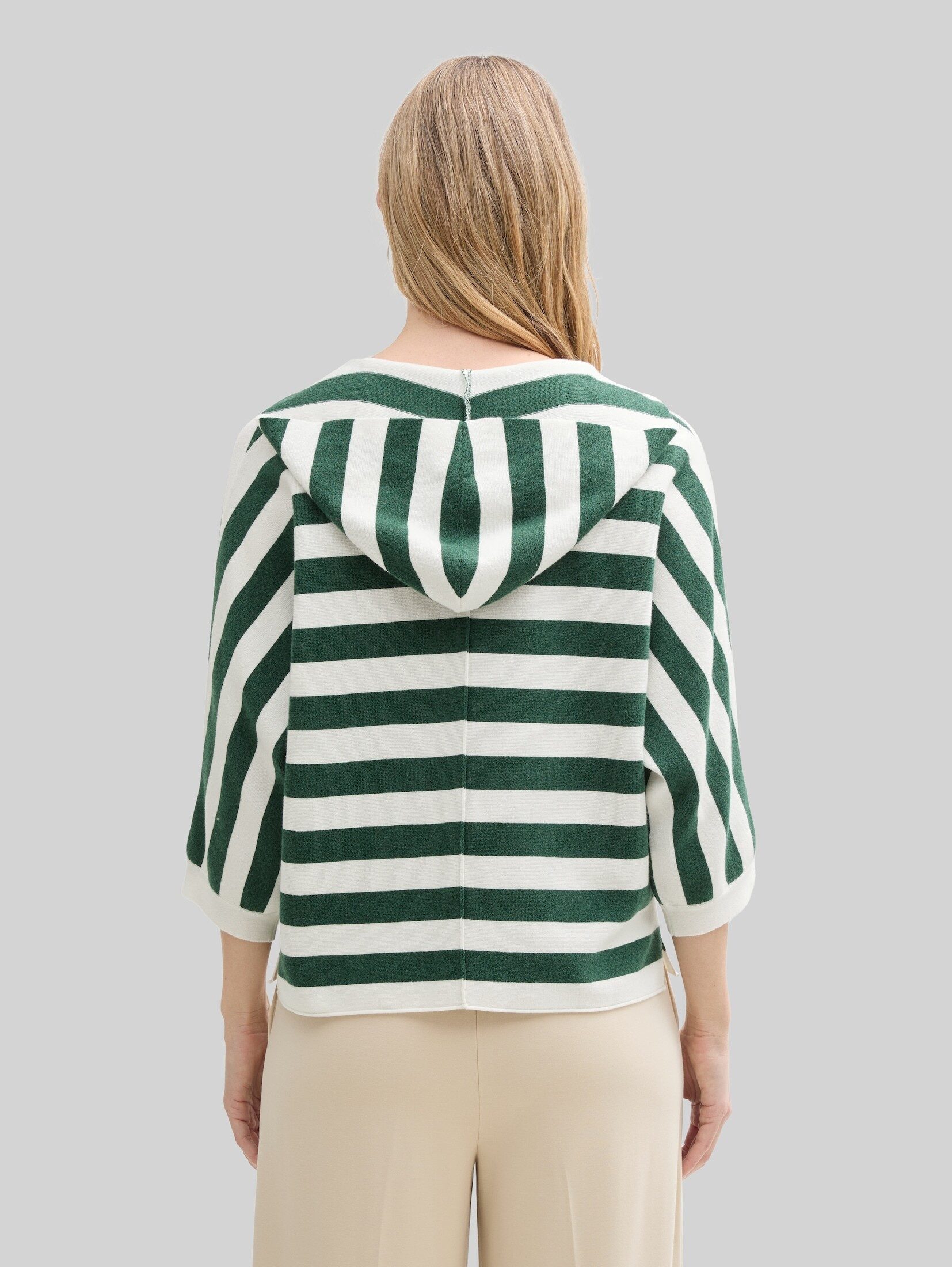 TOM TAILOR Strickpullover Pullover & Strickjacken Loose Fit Strickpullover mit Kapuze