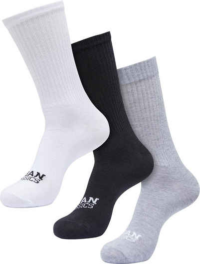 URBAN CLASSICS Socken Simple Flat Knit Socks 3-Pack