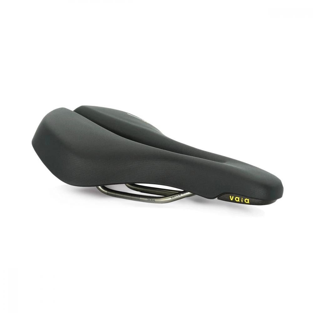Selle Royal Fahrradsattel Selle Royal Vaia Moderate Unisex-Fahrradsattel in Schwarz
