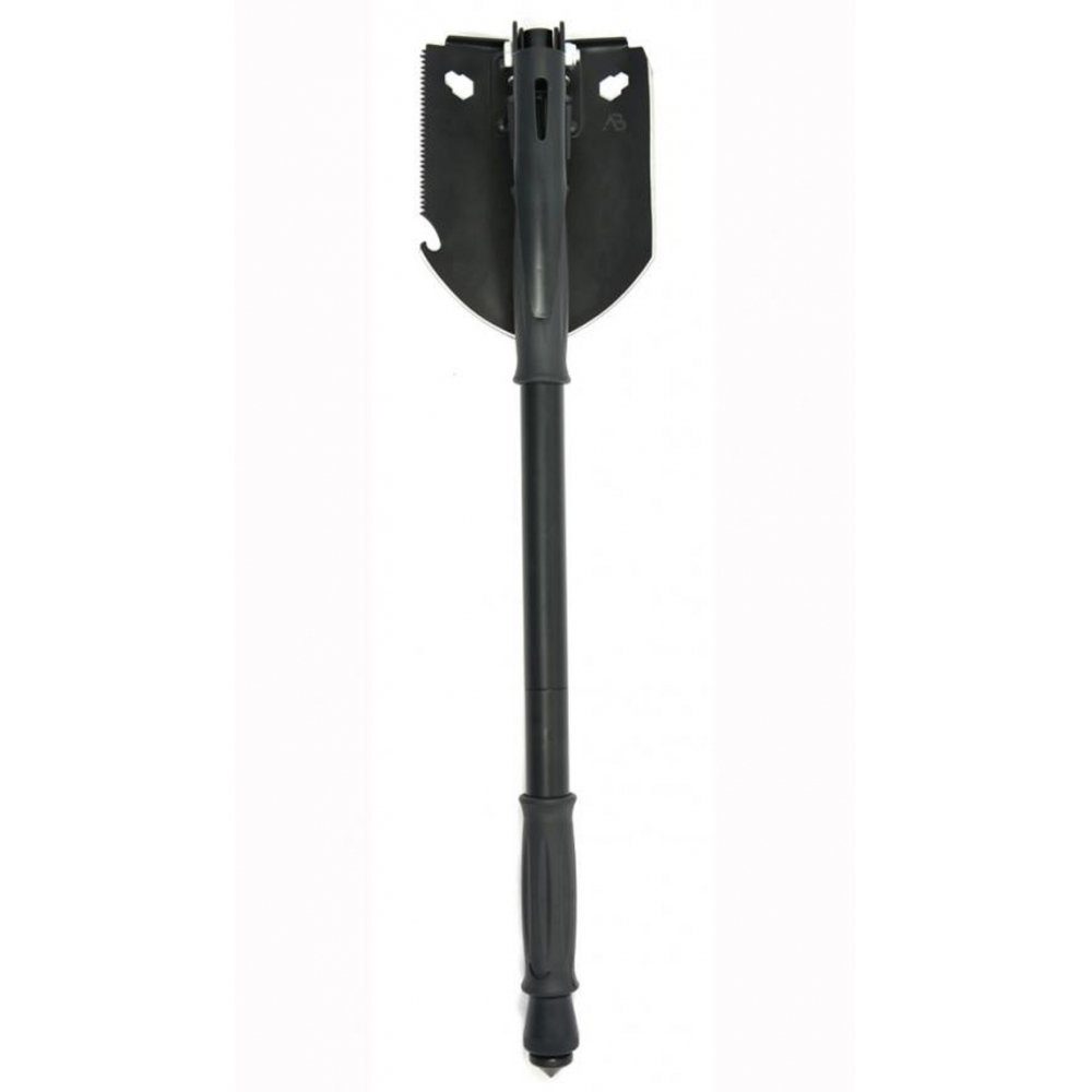 A. Blöchl Schaufel Multifunktions-Schaufel schwarz neu, (Set), einsetzbar als Schaufel, Hacke, Hammer, Axt, Schraubendreher