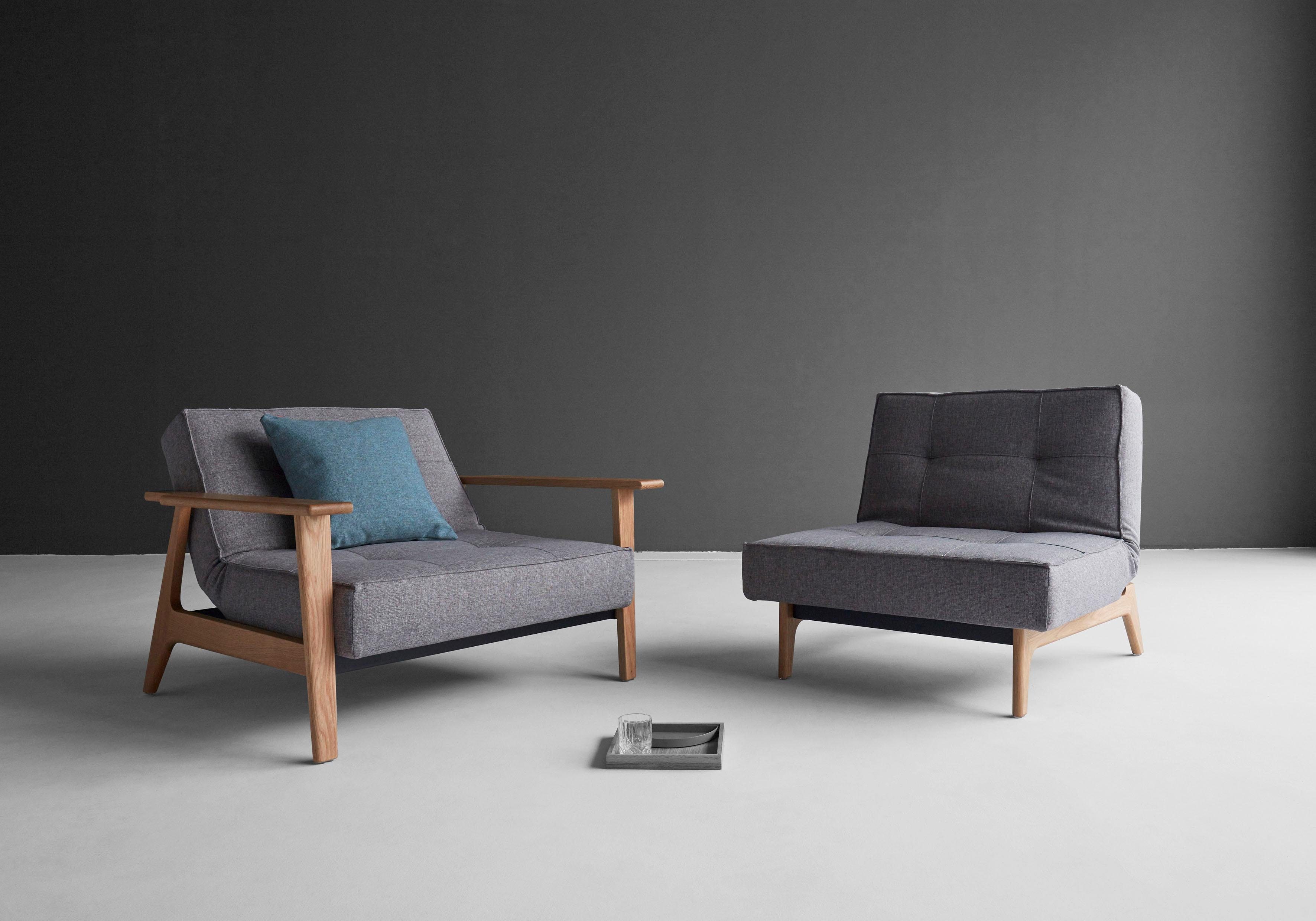 INNOVATION LIVING ™ Sessel mit Eiche, in Design Arm, skandinavischen Frej Splitback, in
