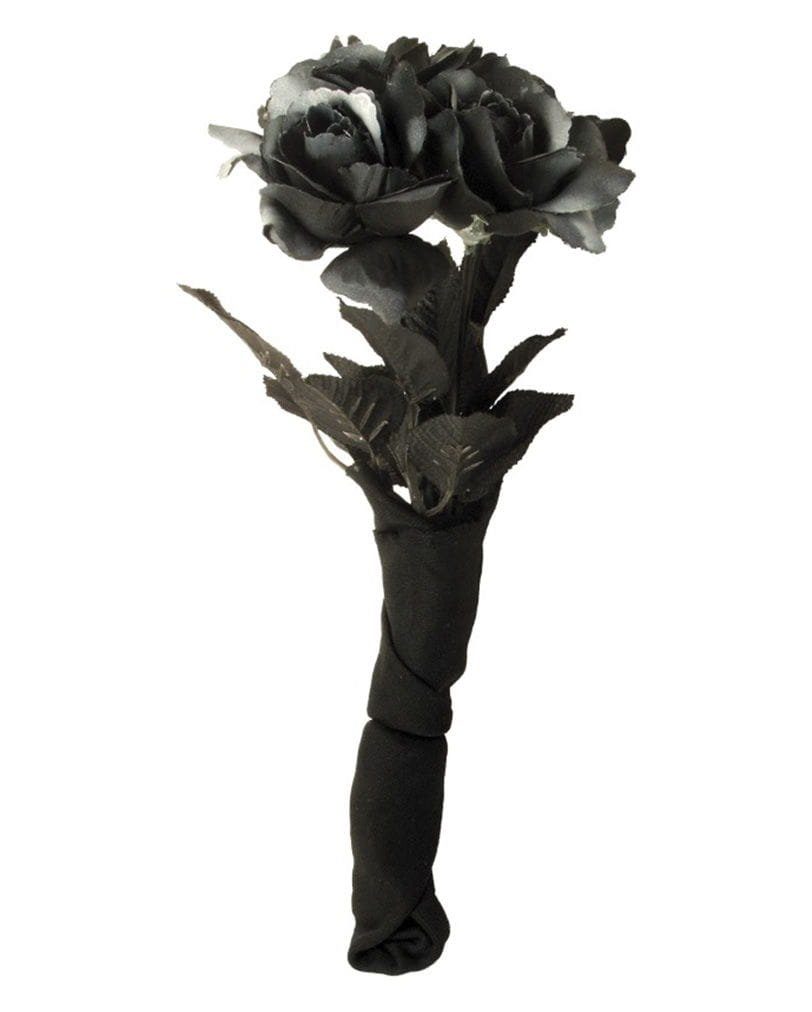 Gothic Dekofigur Horror-Shop Blumenstrauß