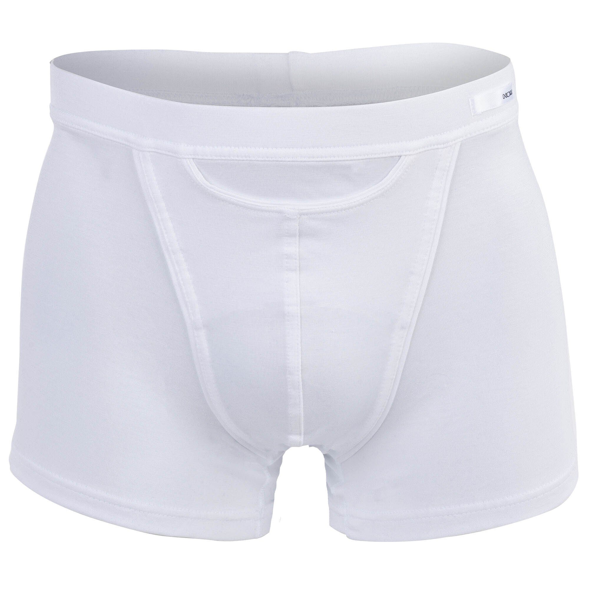 Hom Boxer Herren Comfort Boxer Brief - Tencel soft, Slip Weiß