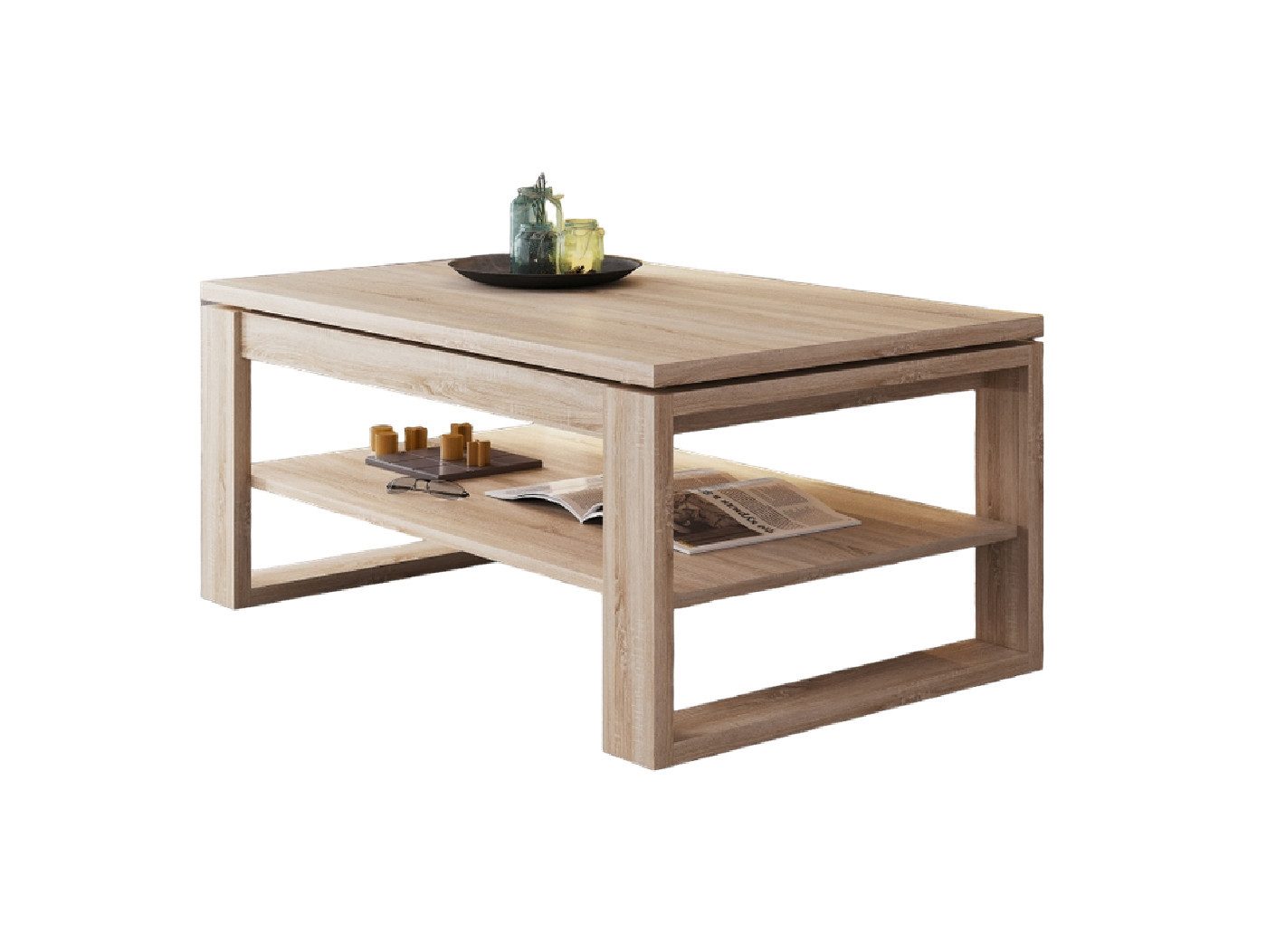 designimpex Couchtisch Design Multifunktionstisch Nuo Arbeitstisch günstig online kaufen