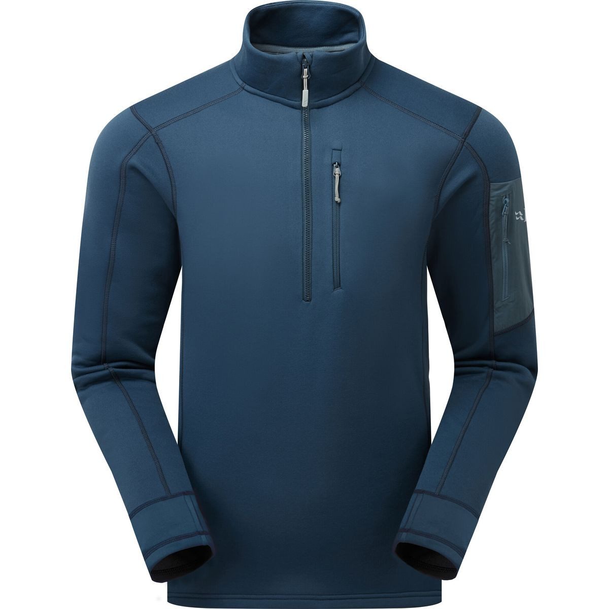 Rab Fleecejacke Modulus Pull On Der warme, robuste Pullover mit windschnittiger Silhouette bietet