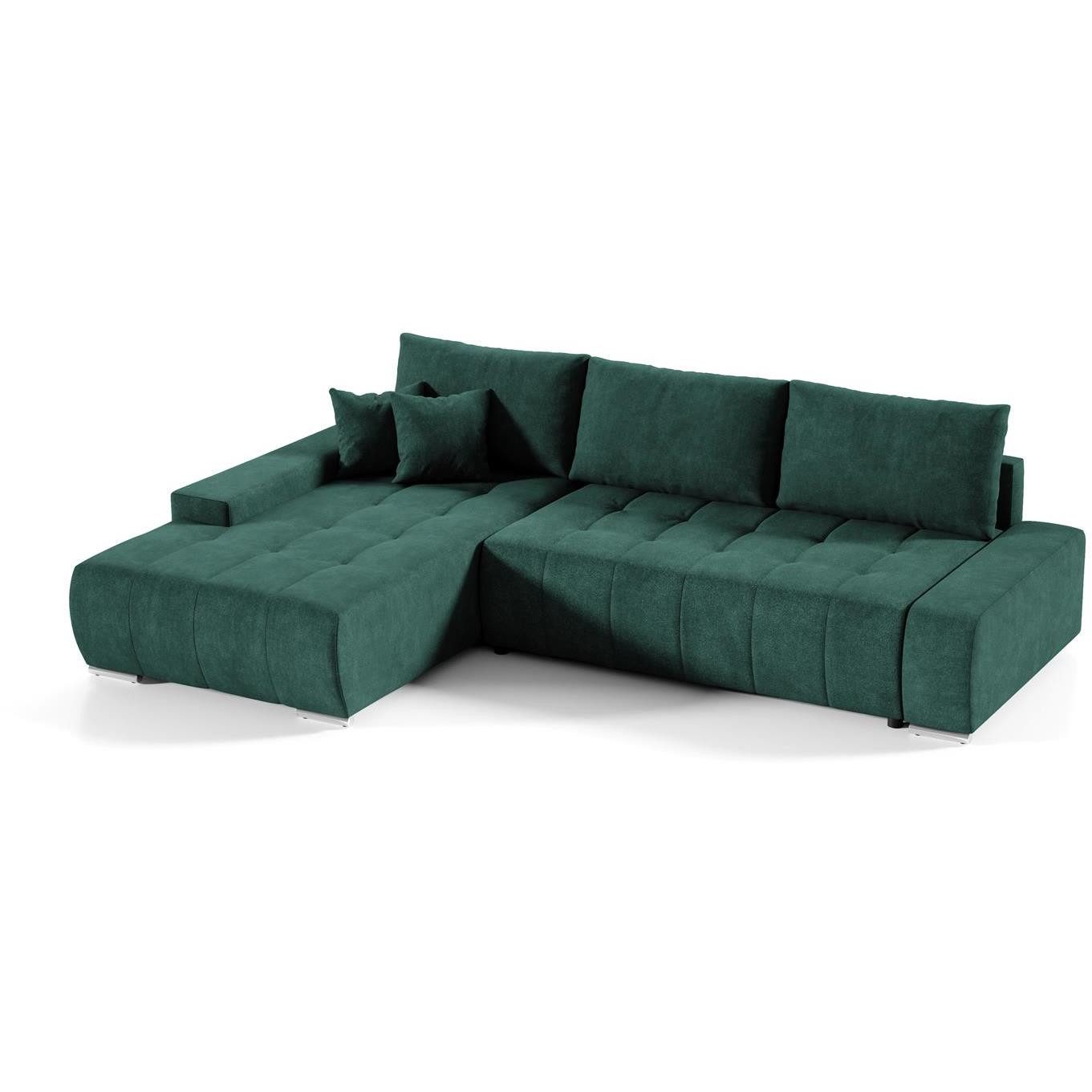 Beautysofa Ecksofa DRACO mit Schlaffunktion und günstig online kaufen