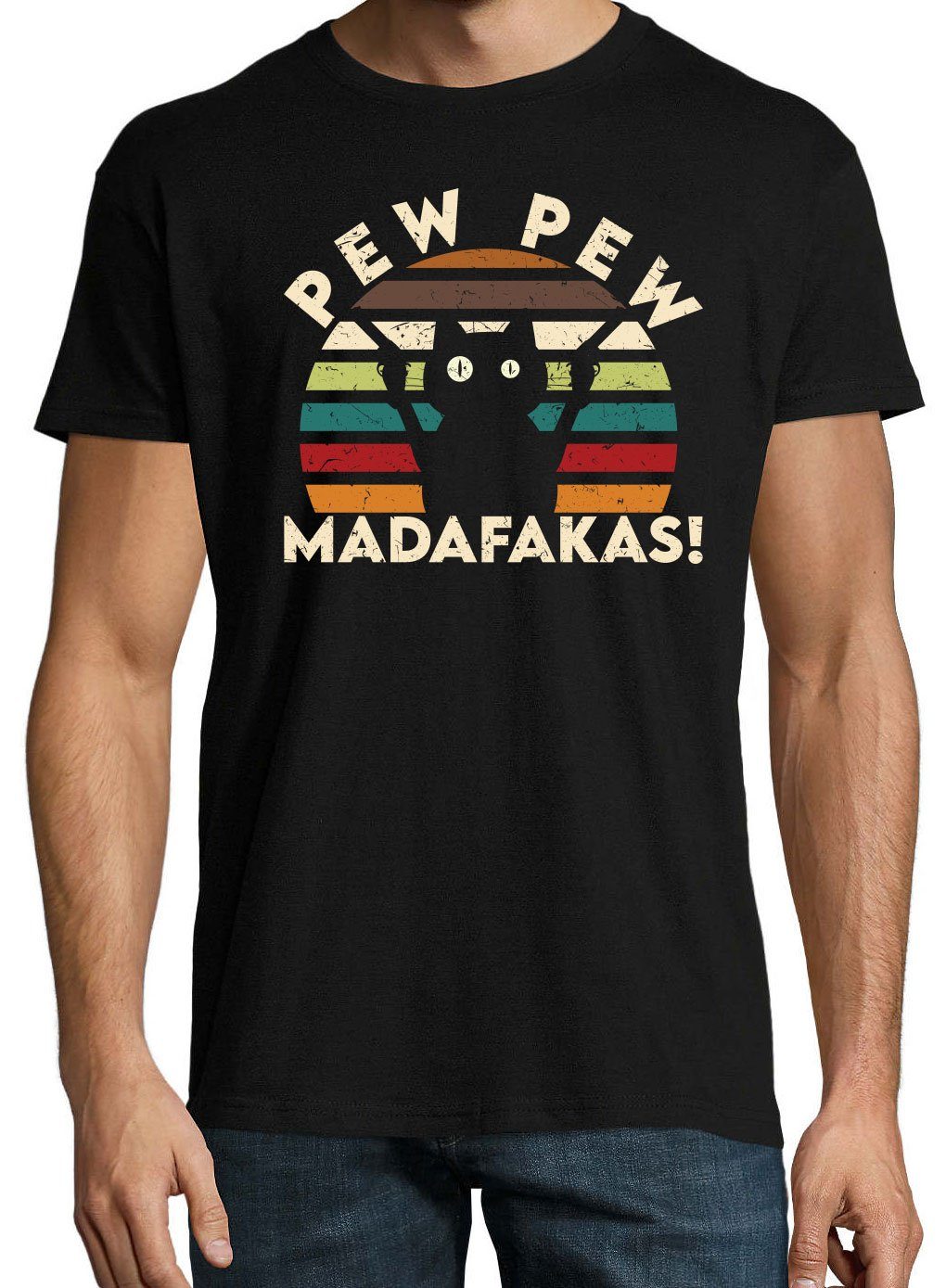 Youth Designz T-Shirt Pew Pew Madafakas günstig online kaufen