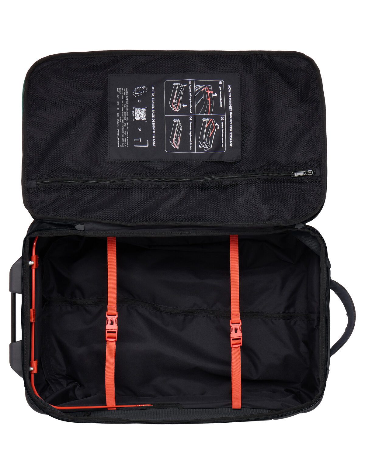 VAUDE Trolley Takutea 35, 2 Rollen, Reisetasche mit Rollen und Teleskopgriff, 35 Liter